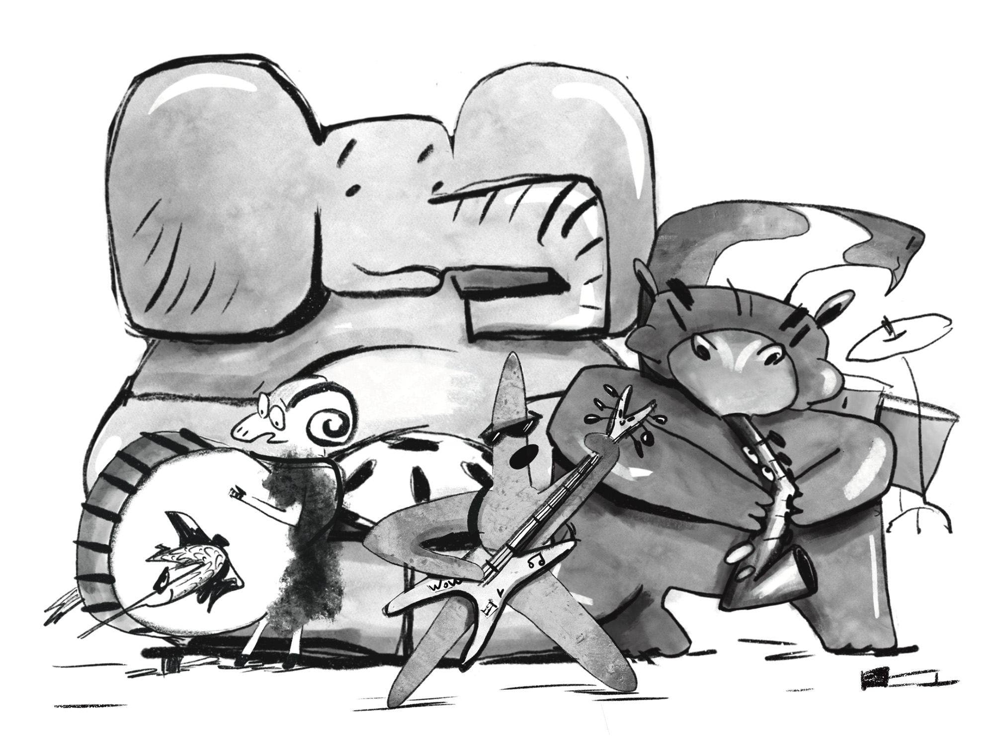 Inktober 2025 — Изображение №1 — Иллюстрация, 3D на Dprofile