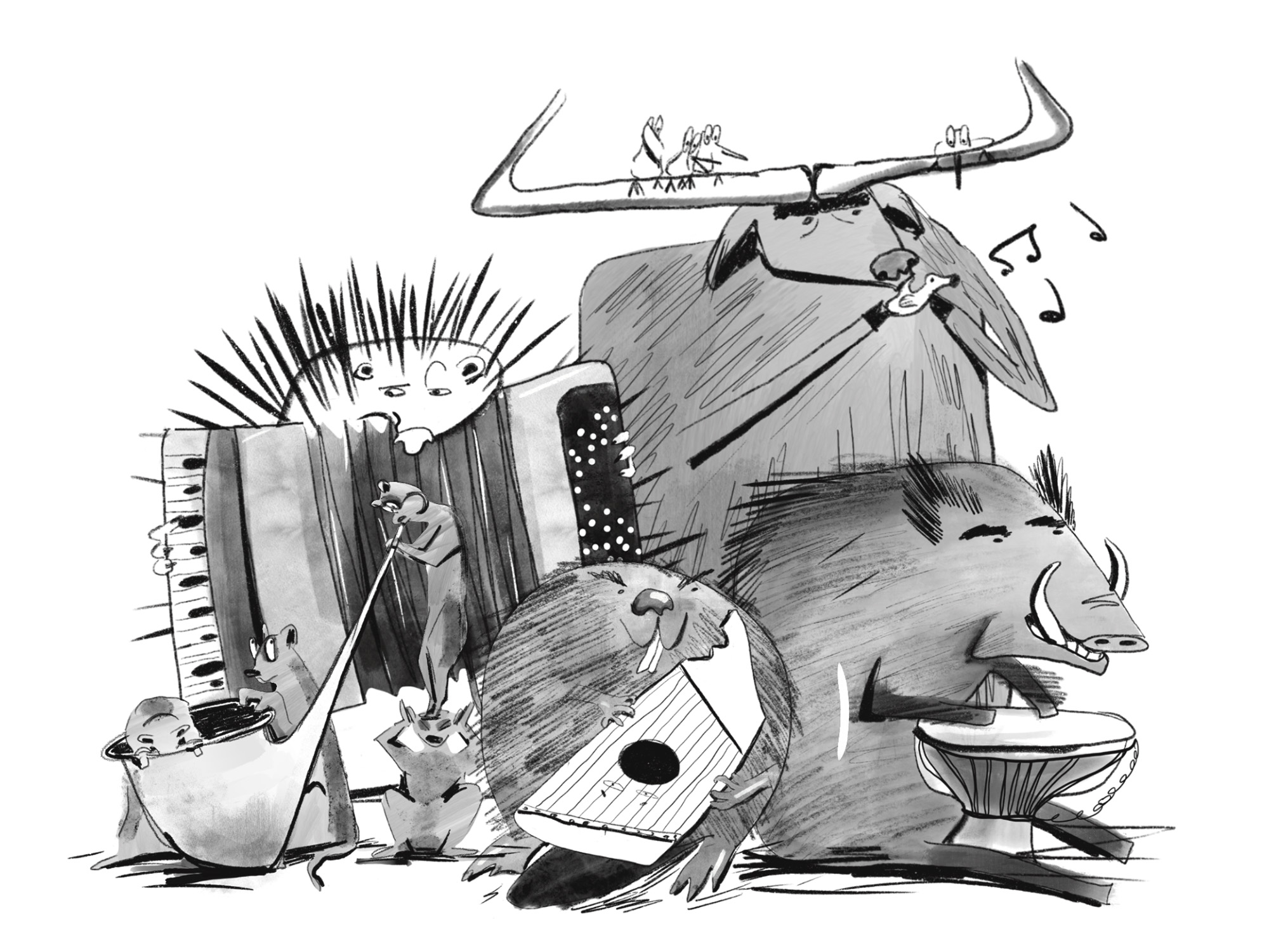 Inktober 2025 — Изображение №2 — Иллюстрация, 3D на Dprofile