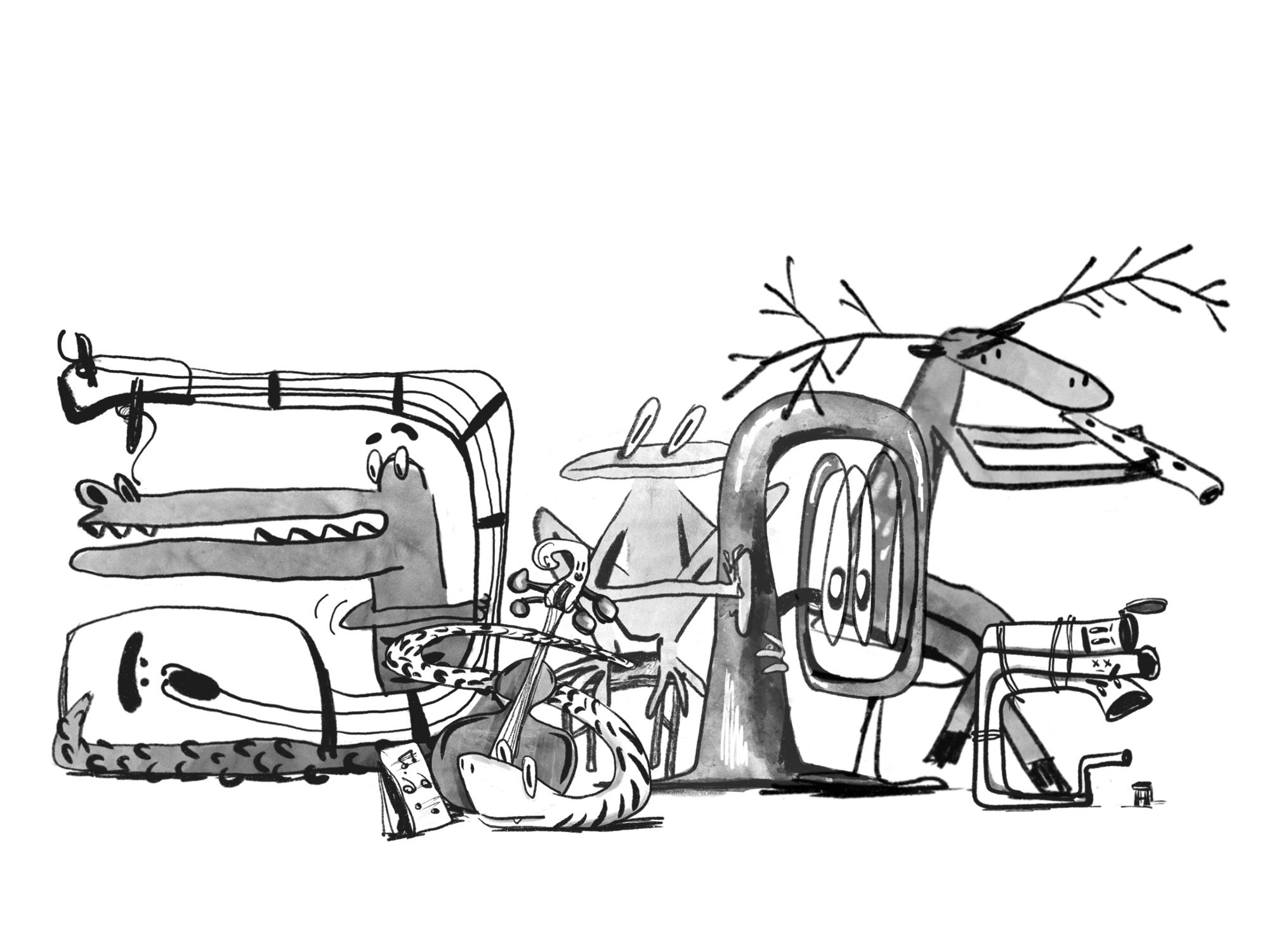 Inktober 2025 — Изображение №13 — Иллюстрация, 3D на Dprofile