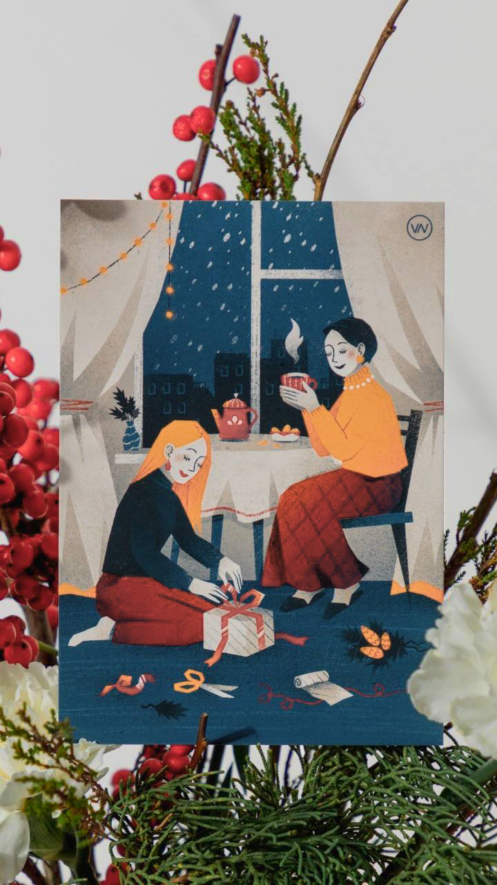 Зимняя иллюстрация для бренда одежды VERY NEAT — Изображение №11 — Брендинг, Иллюстрация на Dprofile