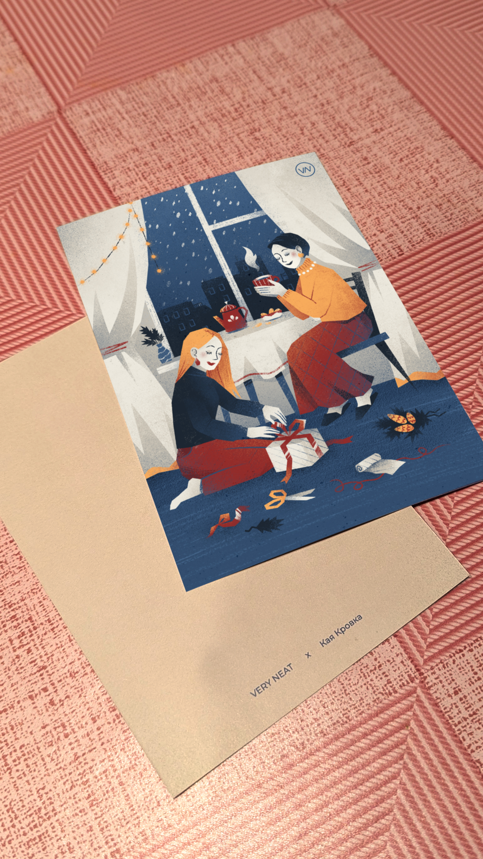 Зимняя иллюстрация для бренда одежды VERY NEAT — Изображение №10 — Брендинг, Иллюстрация на Dprofile