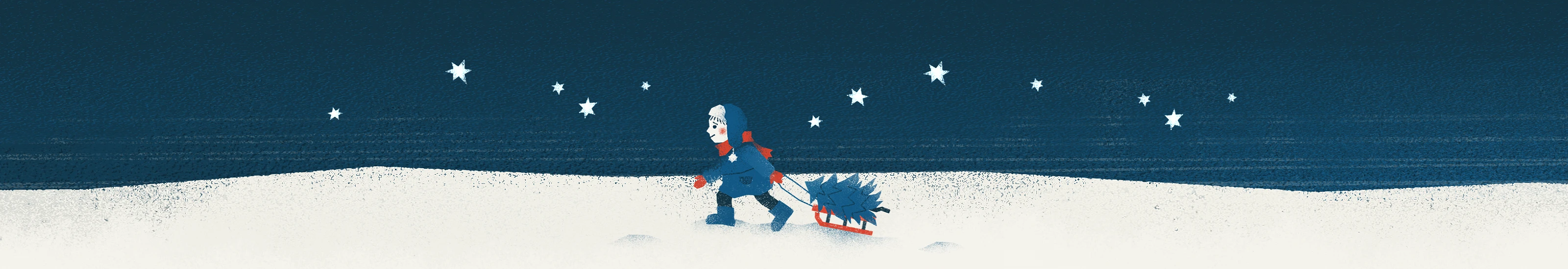 Новогодние открытки для адвент-календаря и почты Санты — Изображение №1 — Брендинг, Иллюстрация на Dprofile