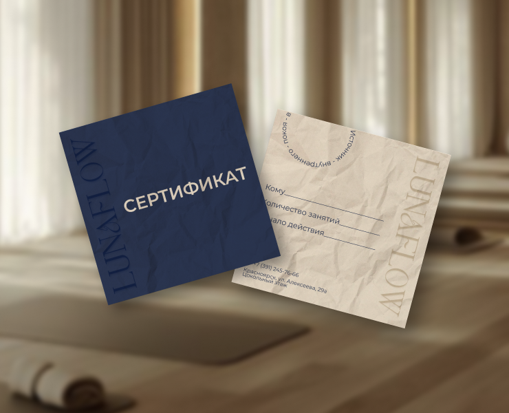 LunaFlow | Фирменный стиль — Брендинг на Dprofile