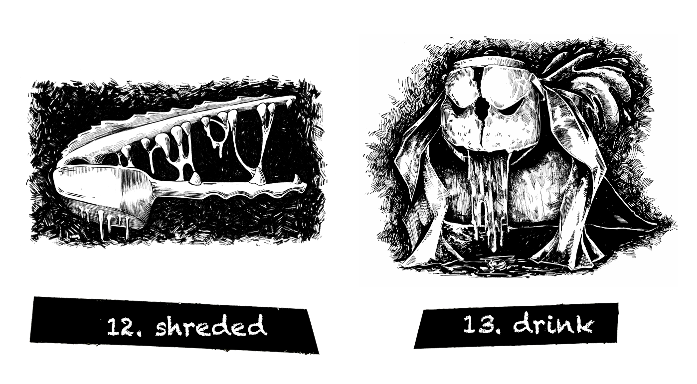 Inktober 2025 — Изображение №7 — Иллюстрация, Графика на Dprofile