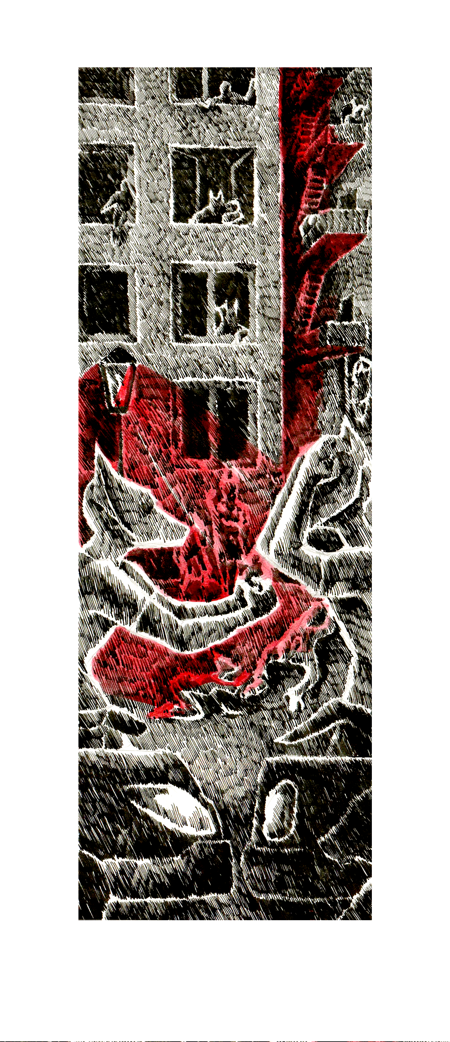 Душный нуар — Изображение №1 — Иллюстрация, Графика на Dprofile