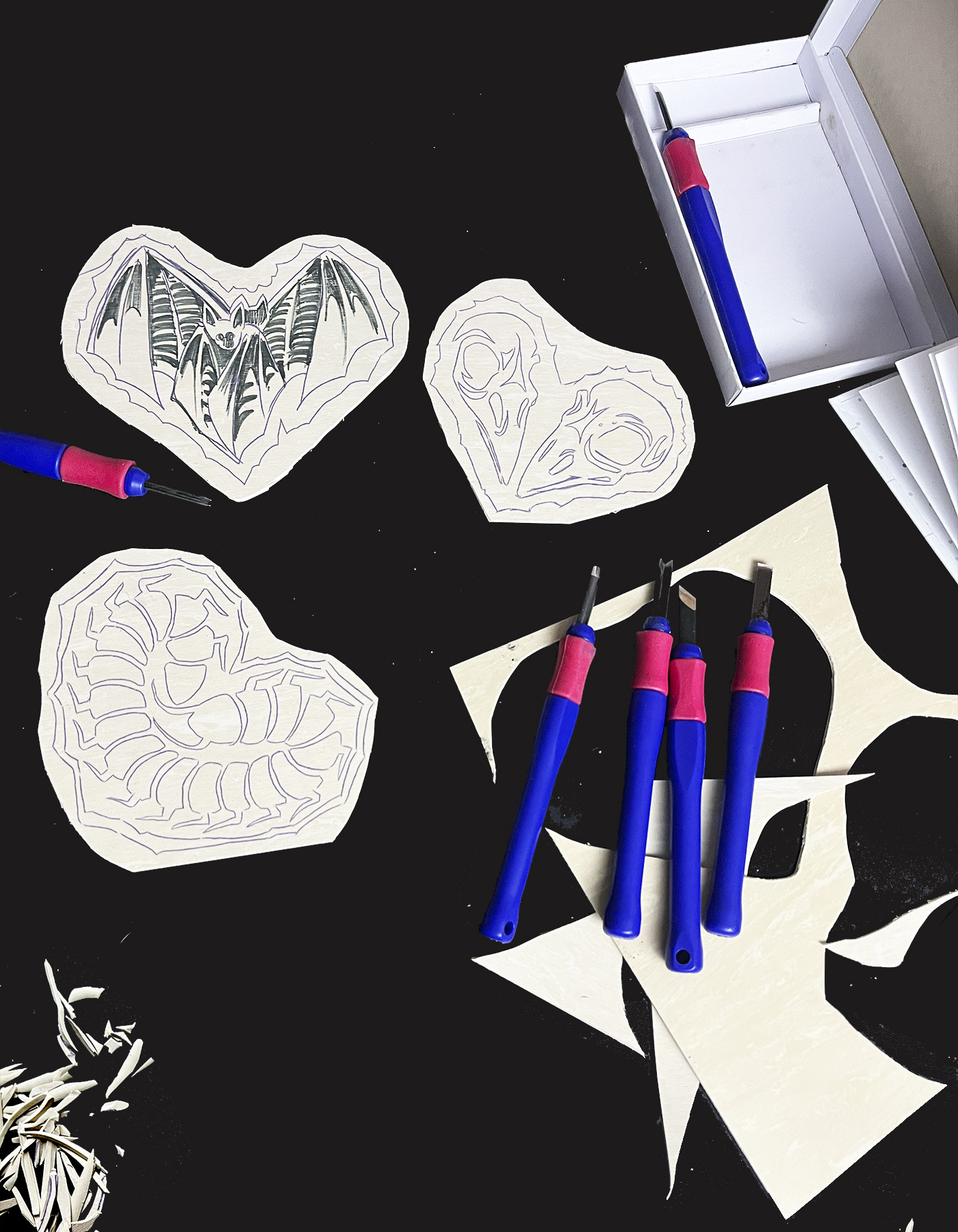 Лино-Валентинки — Изображение №1 — Брендинг, Иллюстрация на Dprofile