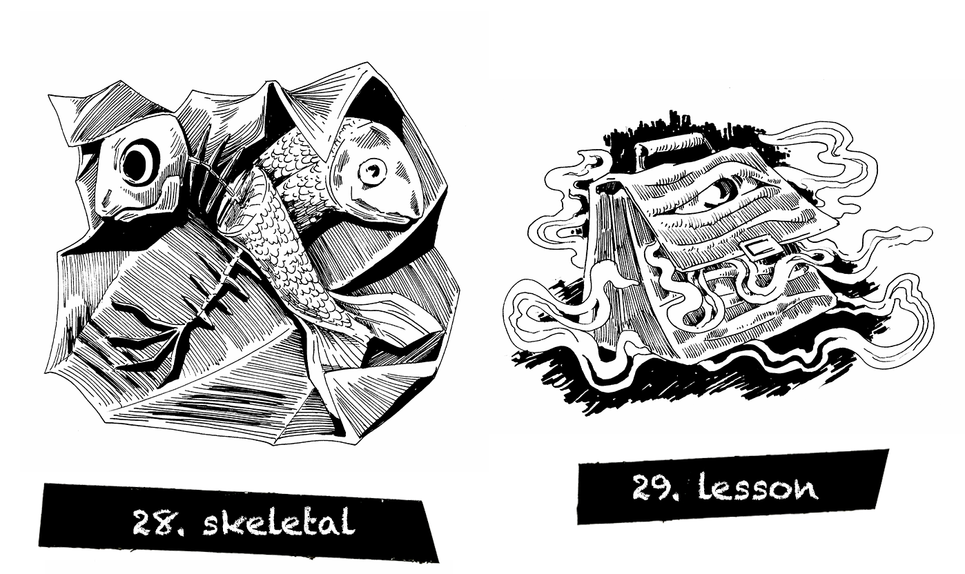 Inktober 2025 — Изображение №15 — Иллюстрация, Графика на Dprofile