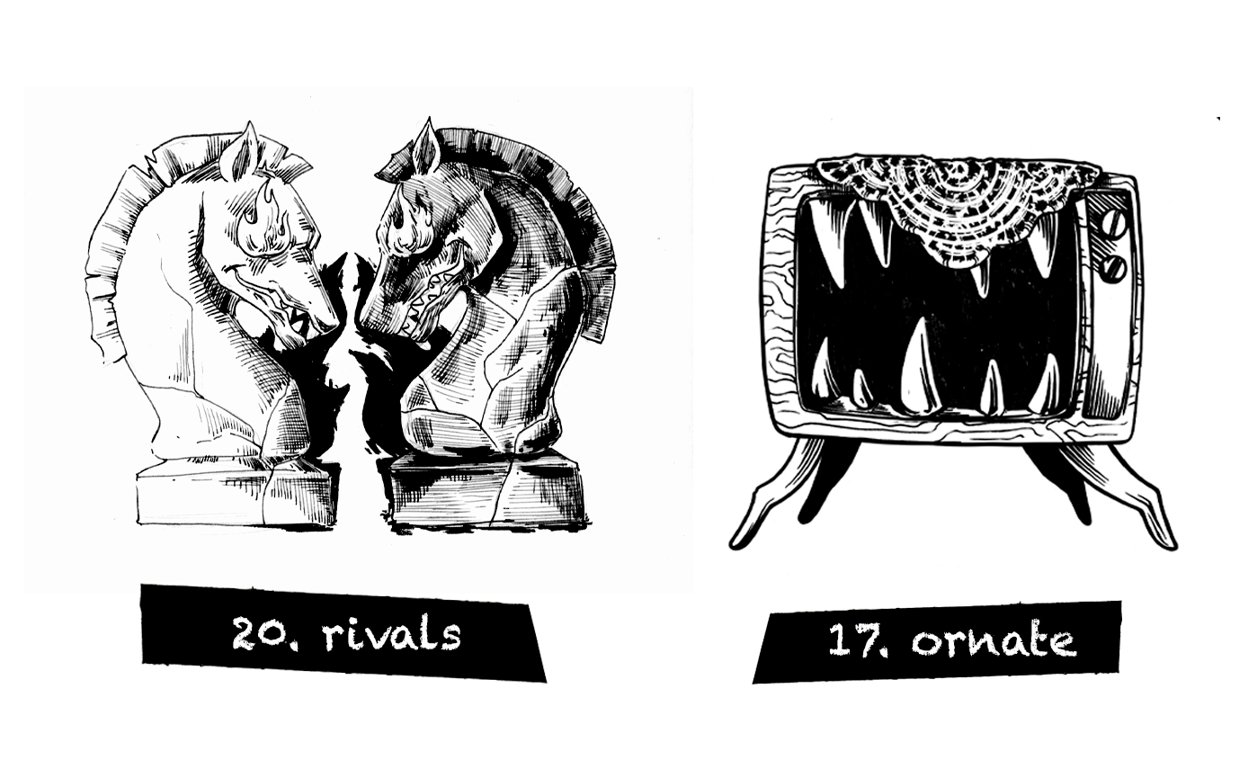 Inktober 2025 — Изображение №12 — Иллюстрация, Графика на Dprofile