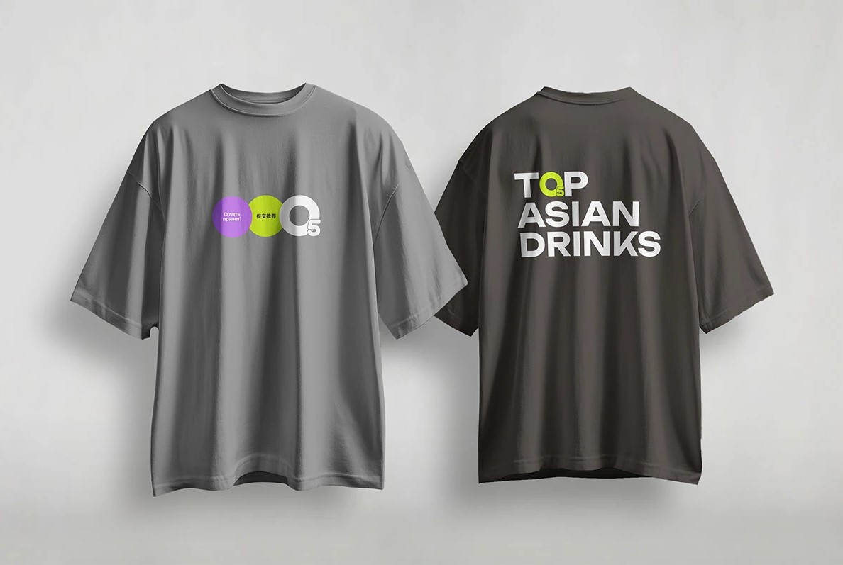O5 / О'пять — Top asian drinks / Identity — Изображение №17 — Брендинг, Графика на Dprofile