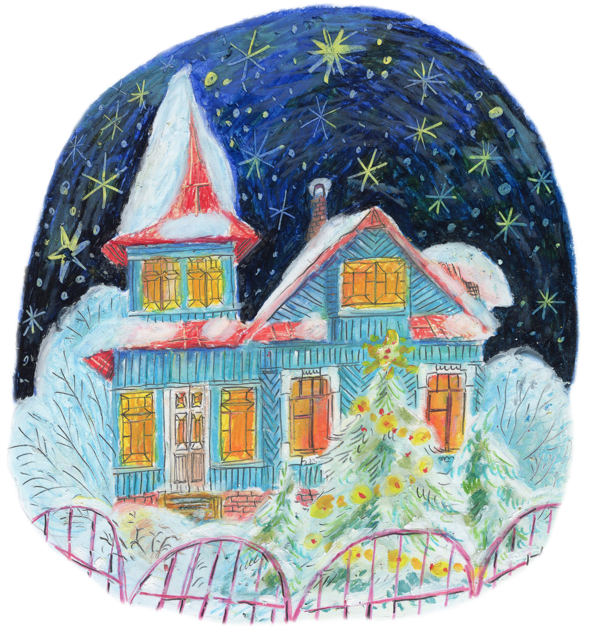 Зимняя серия — Изображение №3 — Иллюстрация, Графика на Dprofile