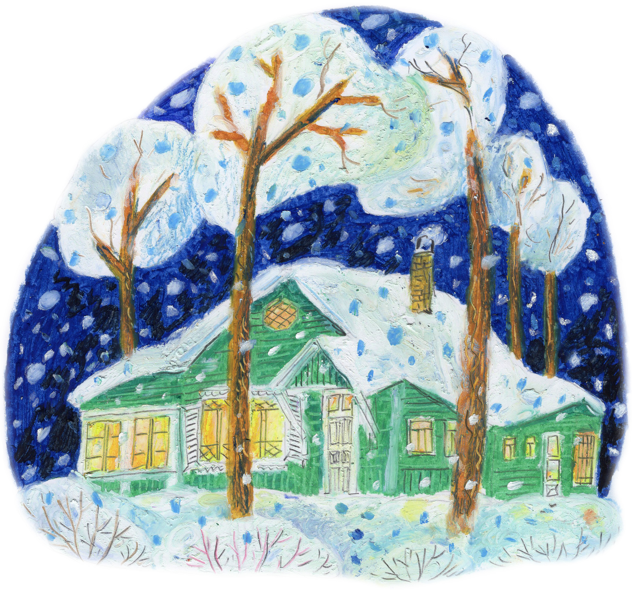 Зимняя серия — Изображение №4 — Иллюстрация, Графика на Dprofile