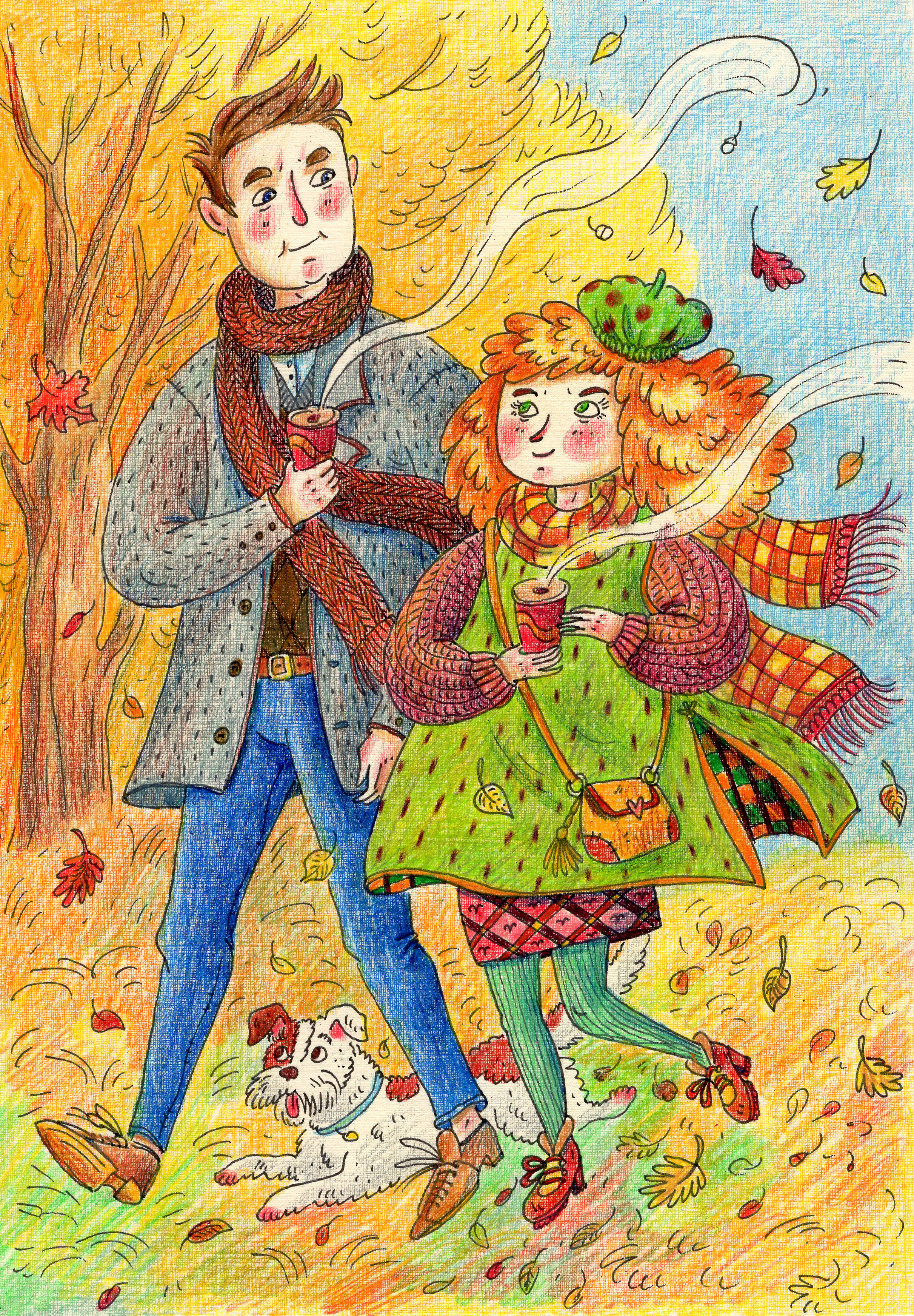 Осеннее вдохновение 2025 — Изображение №9 — Иллюстрация, Графика на Dprofile