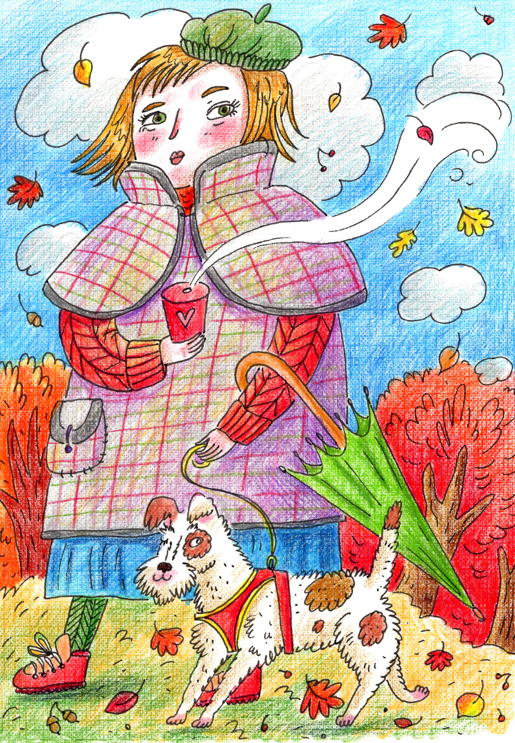 Осеннее вдохновение 2025 — Изображение №5 — Иллюстрация, Графика на Dprofile