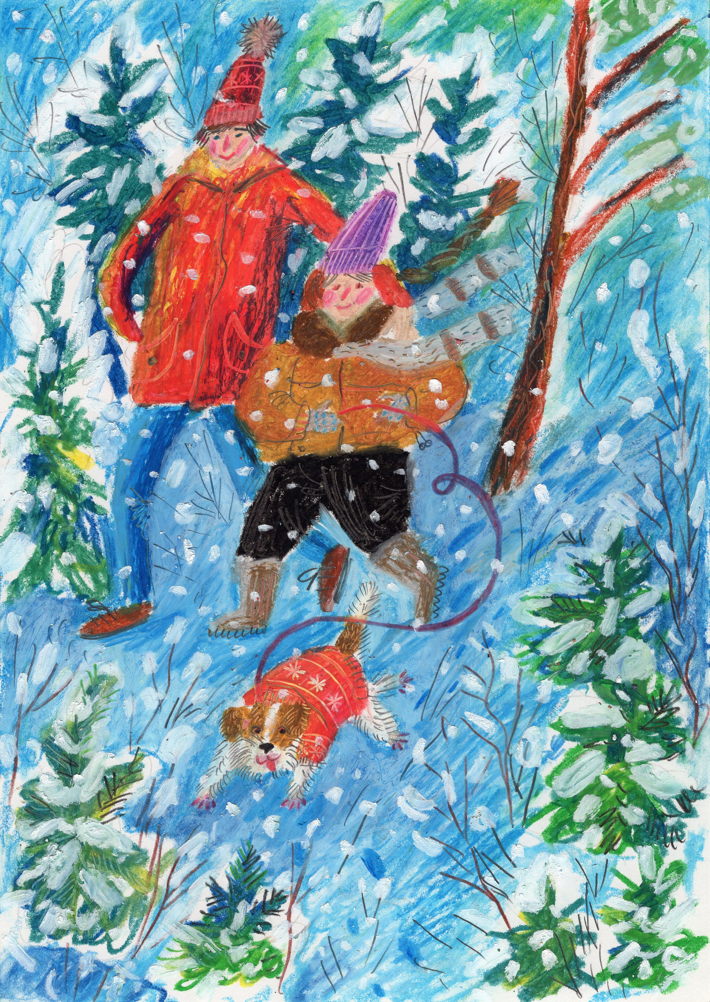 Зимняя серия — Изображение №9 — Иллюстрация, Графика на Dprofile