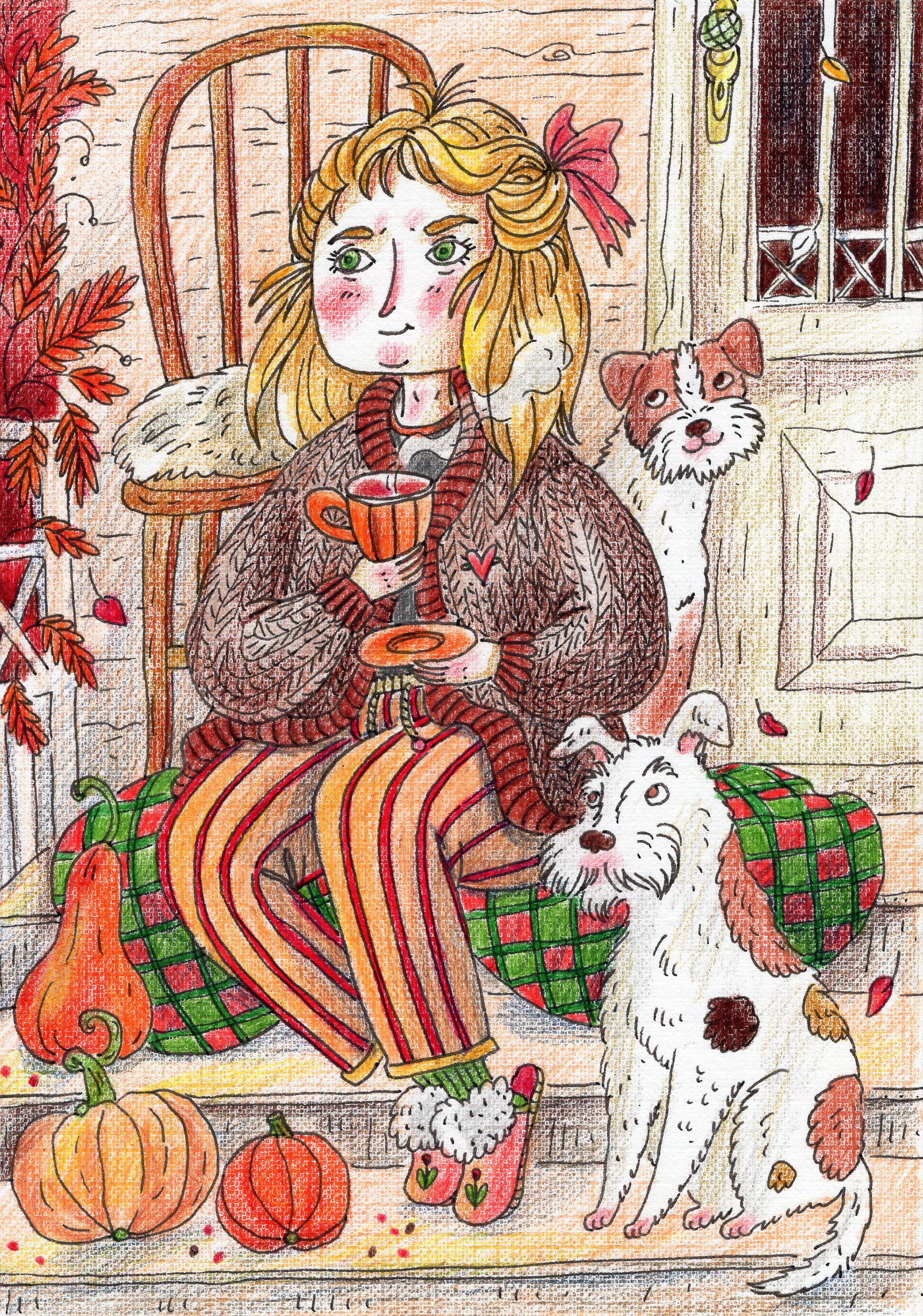 Осеннее вдохновение 2025 — Изображение №6 — Иллюстрация, Графика на Dprofile