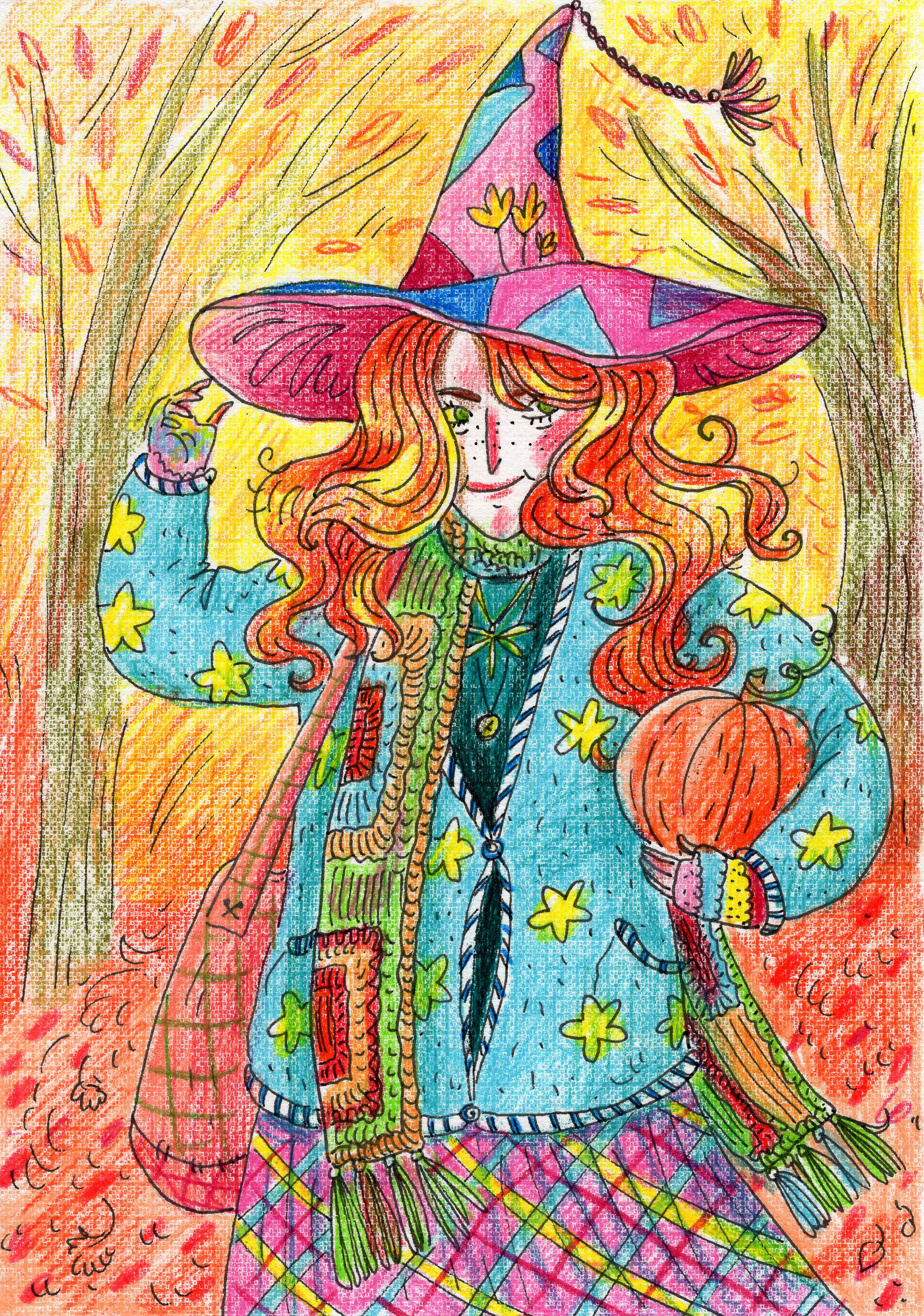 Осеннее вдохновение 2025 — Изображение №8 — Иллюстрация, Графика на Dprofile