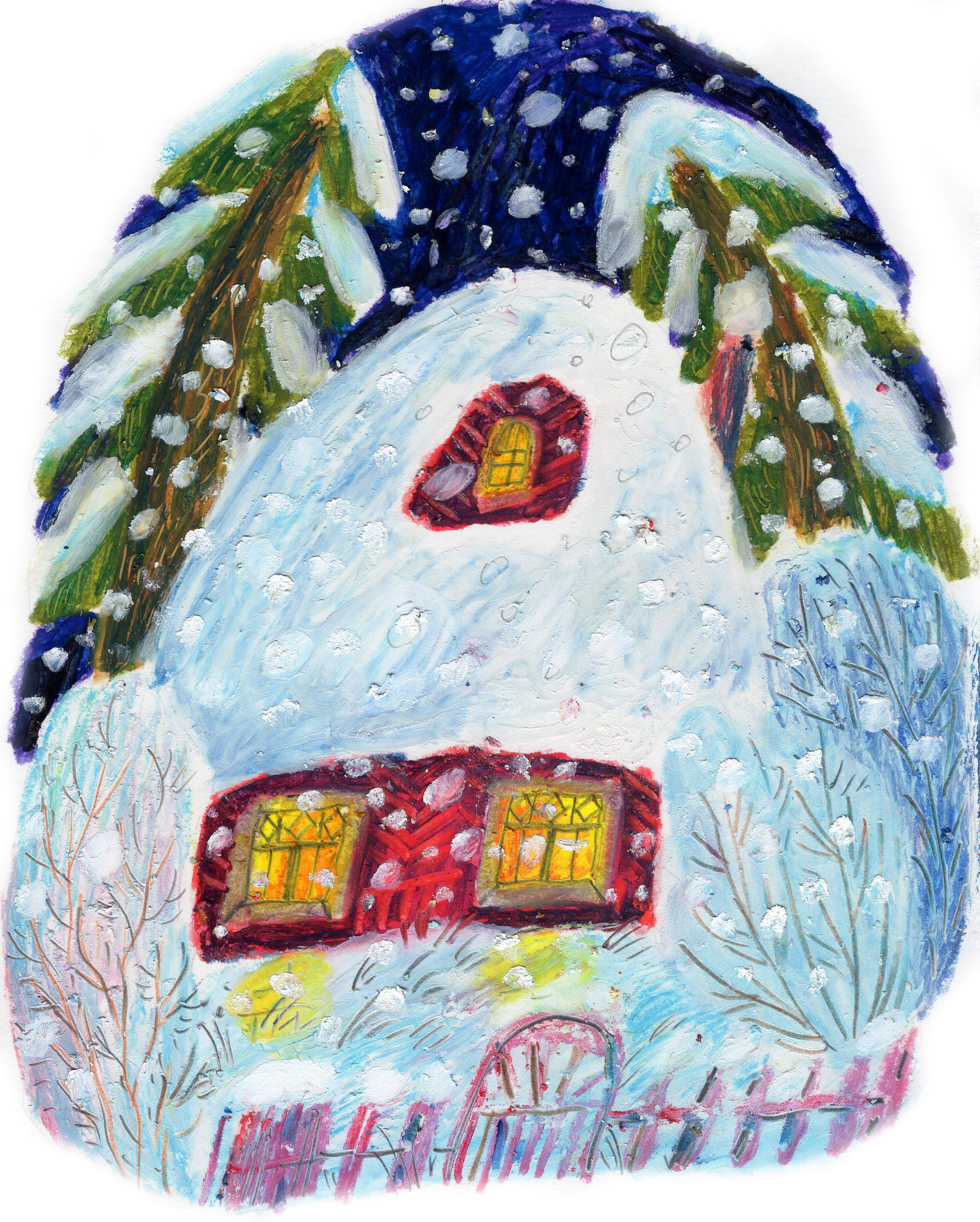 Зимняя серия — Изображение №15 — Иллюстрация, Графика на Dprofile