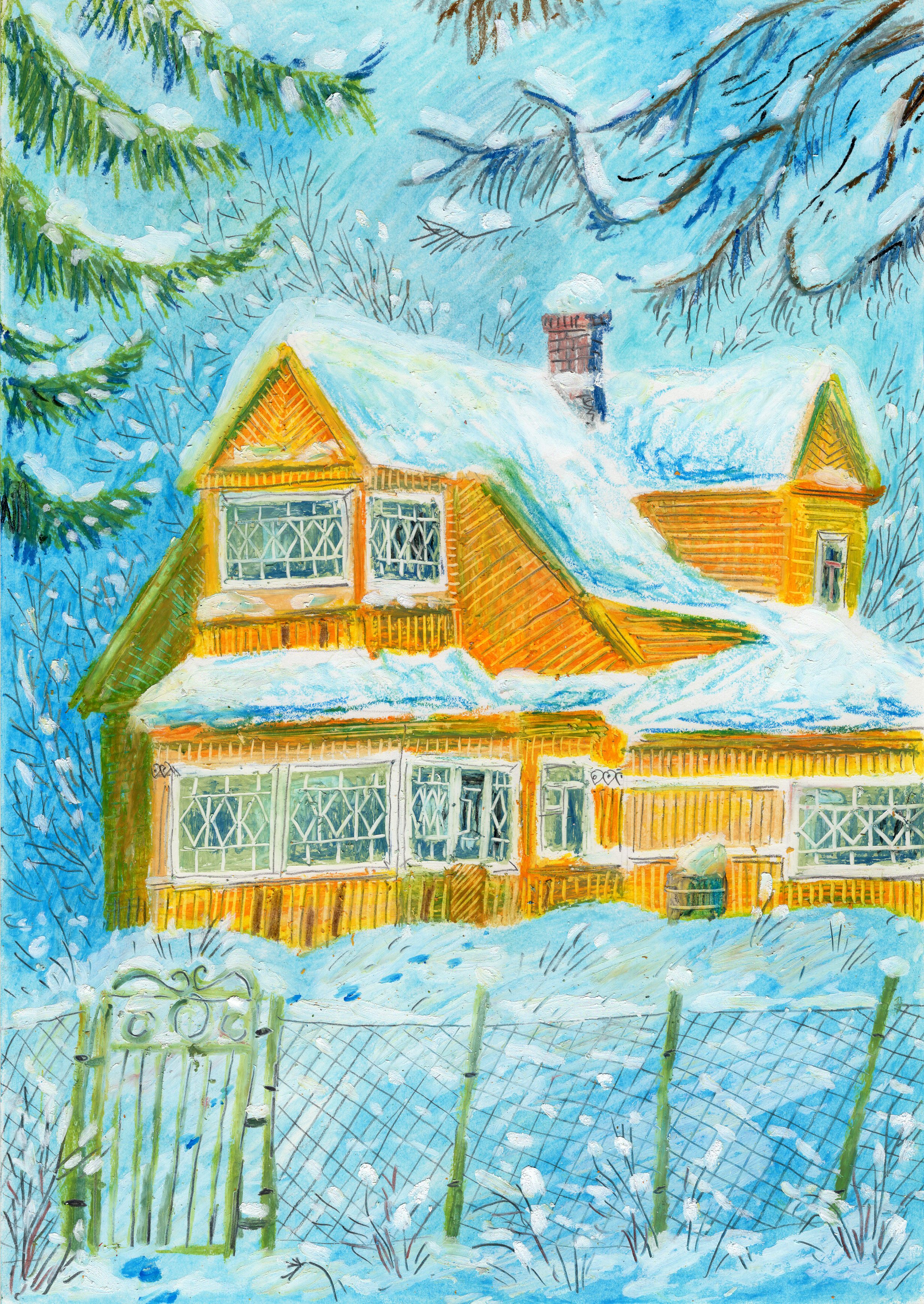 Зимняя серия — Изображение №8 — Иллюстрация, Графика на Dprofile