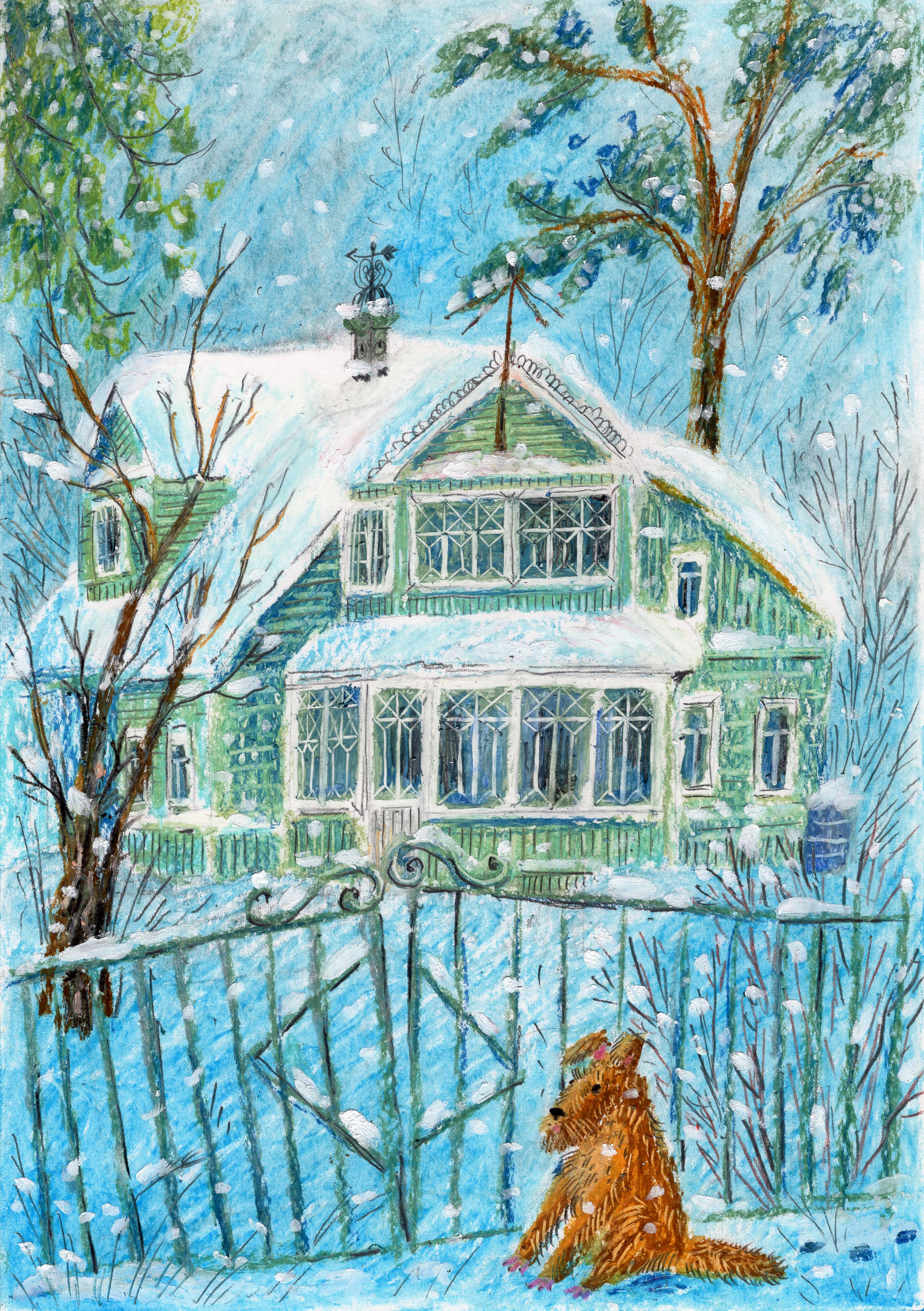 Зимняя серия — Изображение №6 — Иллюстрация, Графика на Dprofile