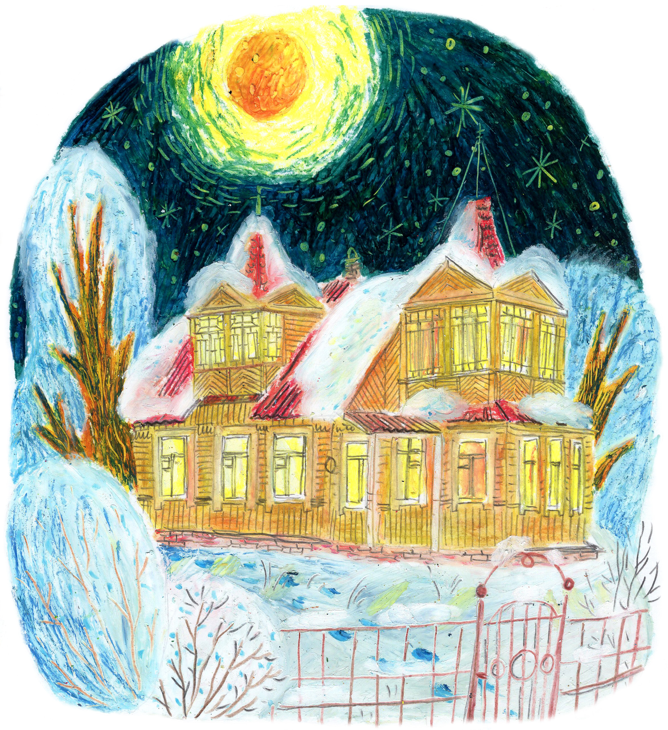 Зимняя серия — Изображение №16 — Иллюстрация, Графика на Dprofile