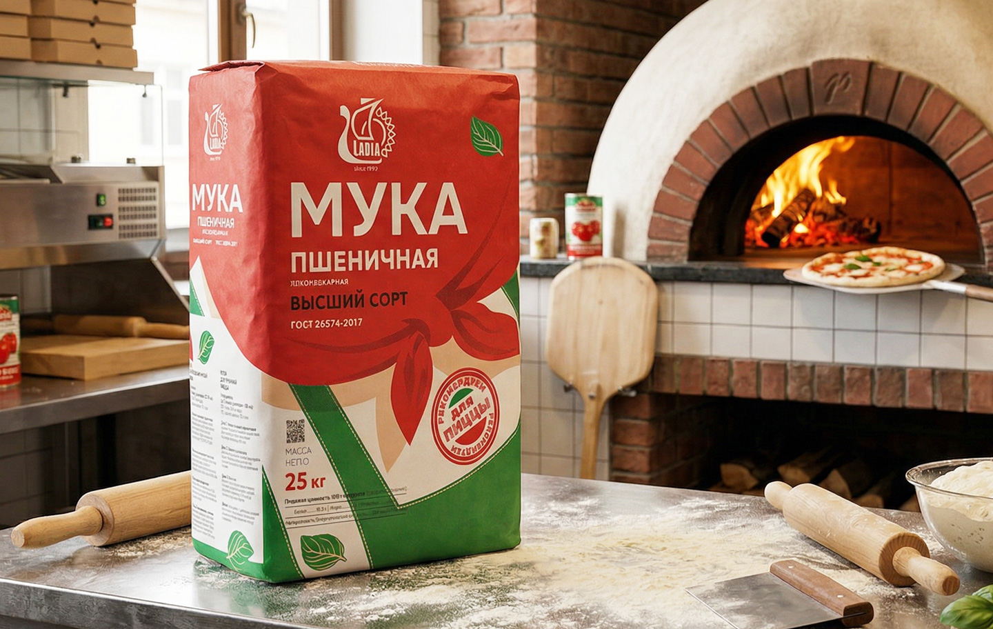 Мука для пиццы — Изображение №7 — Брендинг, Графика на Dprofile