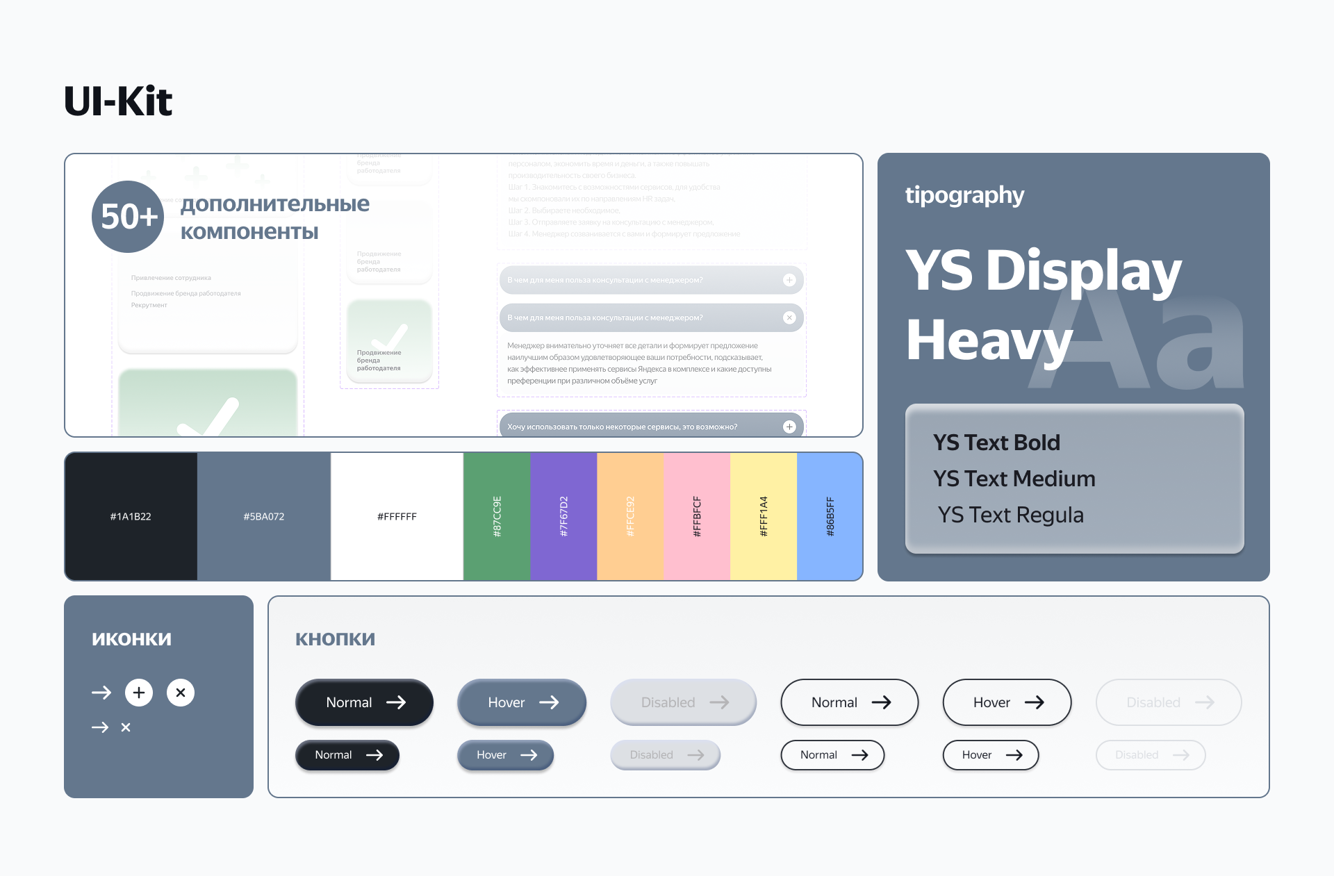 Landing page for Yandex Services for HR — Изображение №14 — Интерфейсы на Dprofile