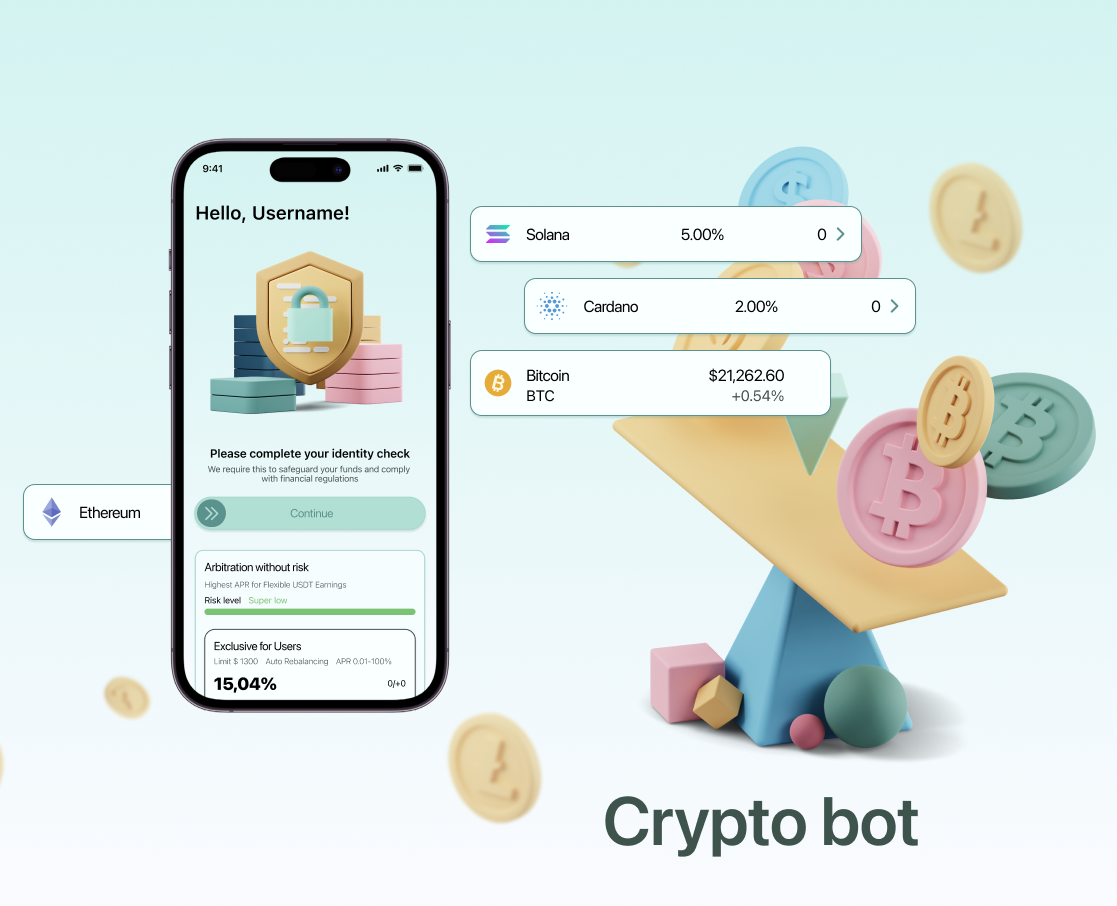 Crypto bot на Dprofile