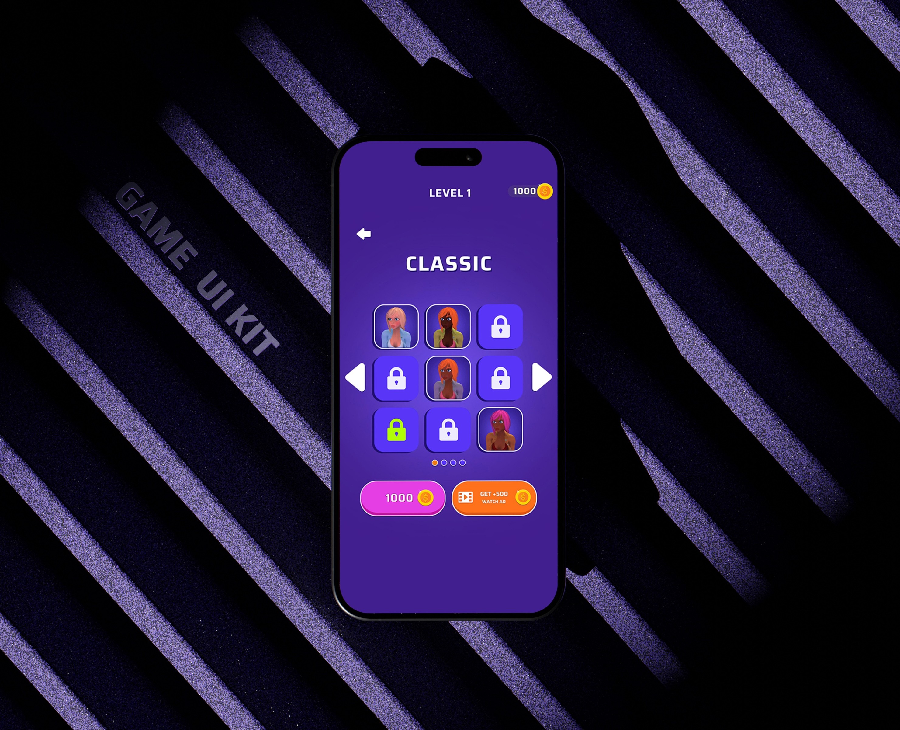 User Interface game — Интерфейсы на Dprofile