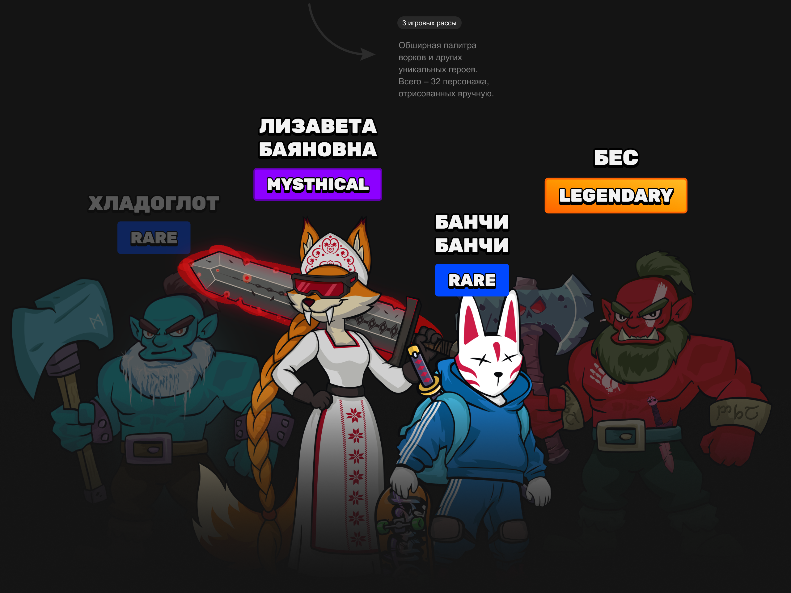 RPG-игра для сотрудников — Изображение №7 — Интерфейсы, Иллюстрация на Dprofile