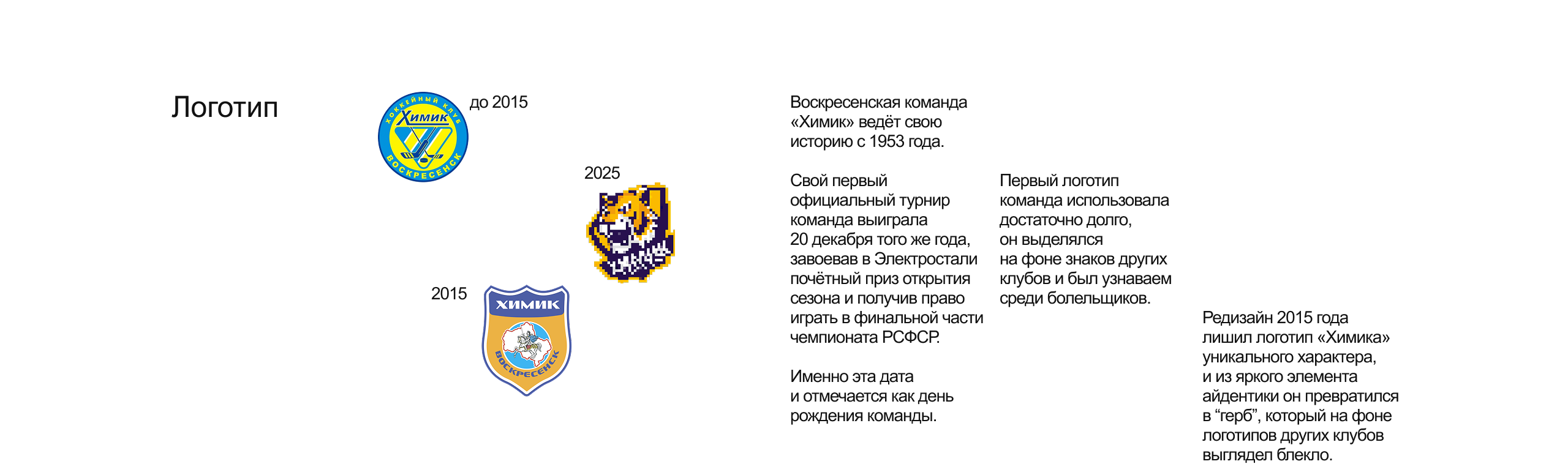 Айдентика ХК «Химик» — Изображение №1 — Брендинг на Dprofile