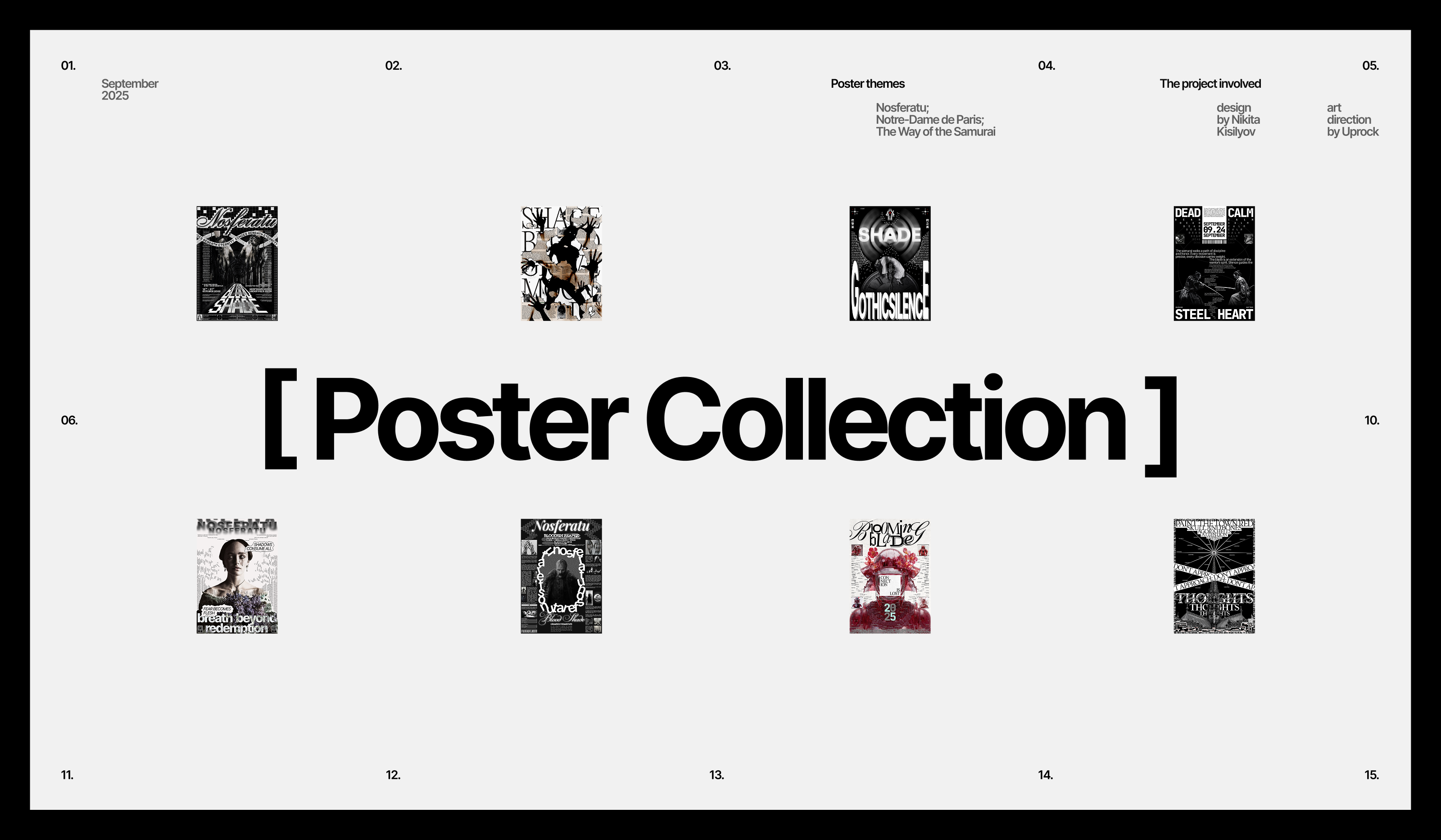 POSTER COLLECTION — Изображение №1 — Интерфейсы, Графика на Dprofile