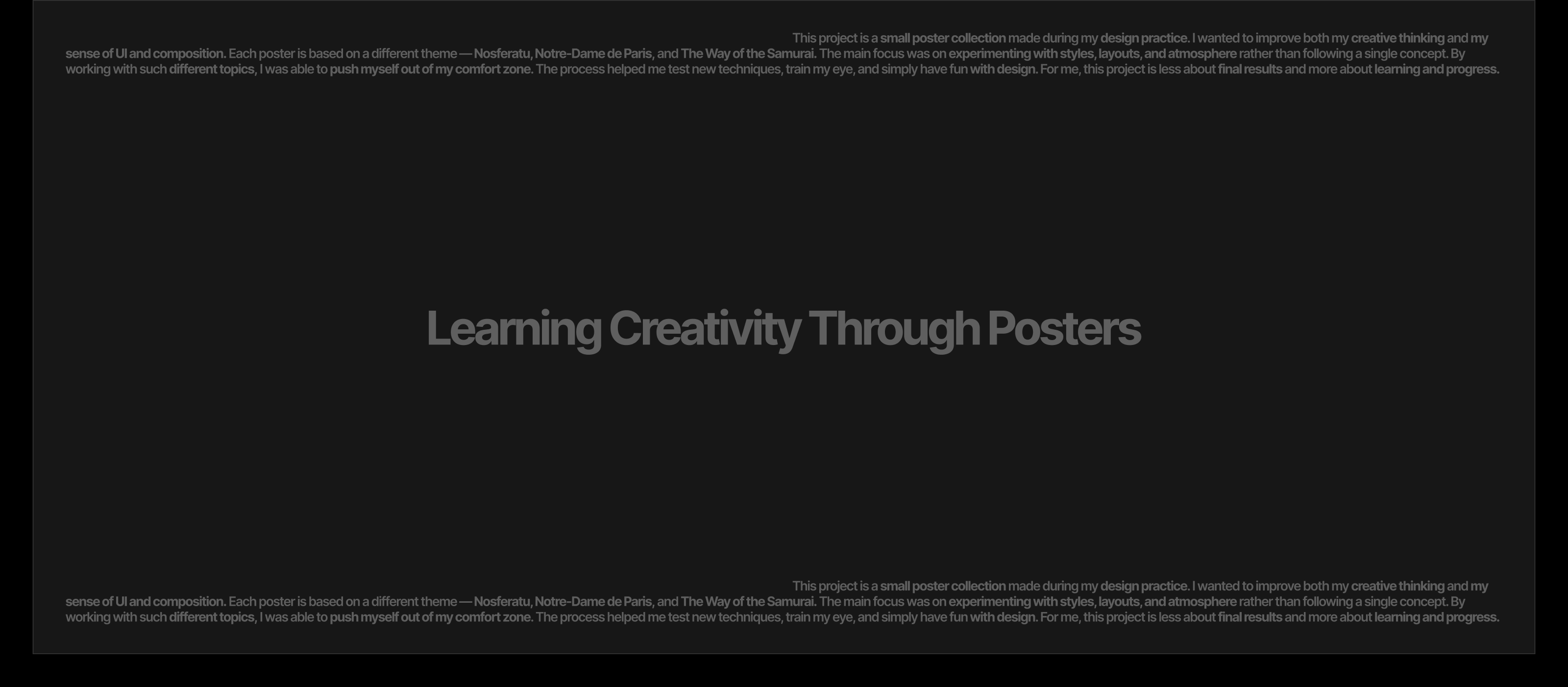 POSTER COLLECTION — Изображение №2 — Интерфейсы, Графика на Dprofile
