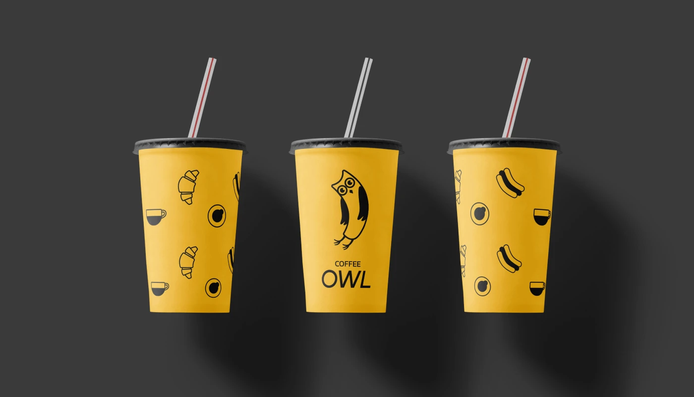 Франшиза кофеен Coffee owl | учебный проект — Изображение №5 — Брендинг на Dprofile