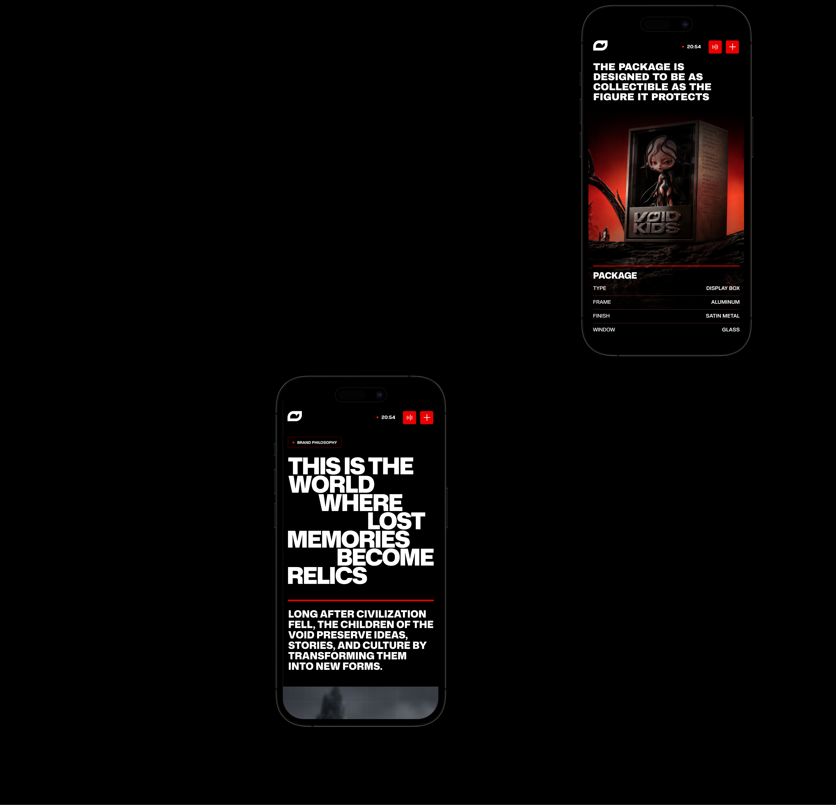 VOID KIDS — Изображение №12 — Интерфейсы, Брендинг на Dprofile
