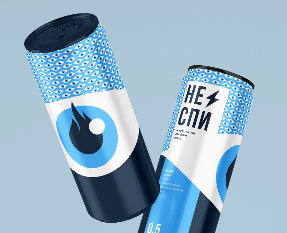 Энергетик  «Не спи» — Брендинг на Dprofile