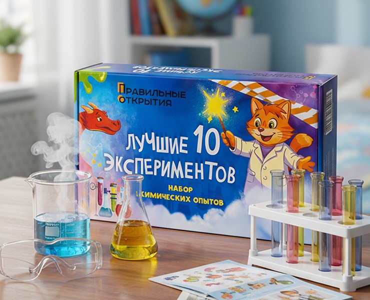 Дизайн упаковки химических опытов для детей — Брендинг, Иллюстрация на Dprofile