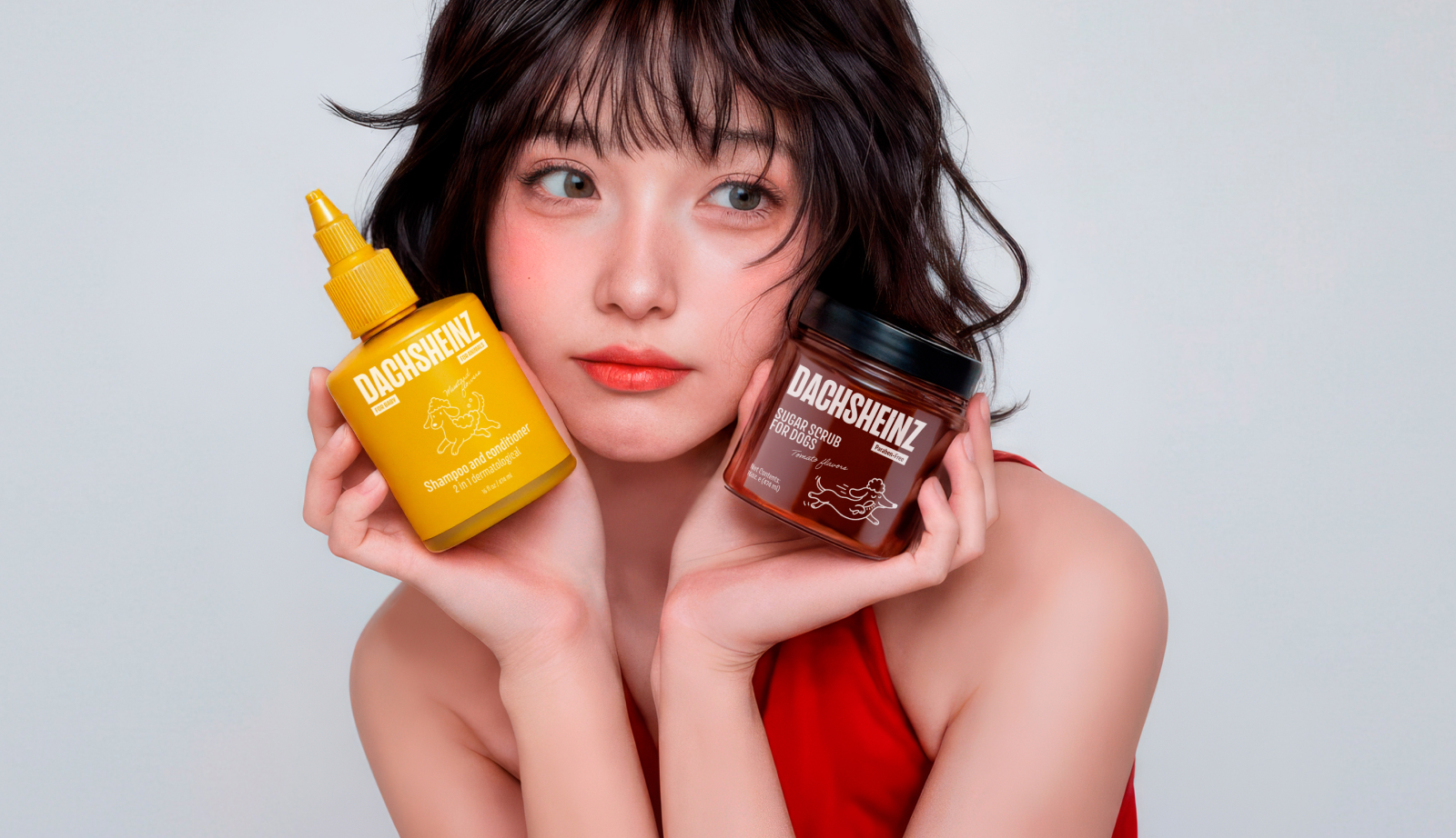 DACHSHEINZ — приправы для шерсти вашего питомца. — Изображение №9 — Брендинг на Dprofile