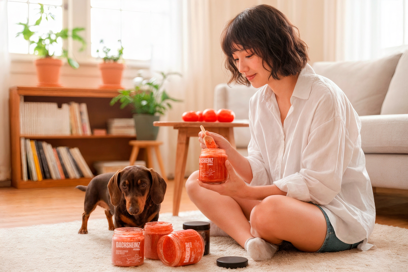 DACHSHEINZ — приправы для шерсти вашего питомца. — Изображение №3 — Брендинг на Dprofile