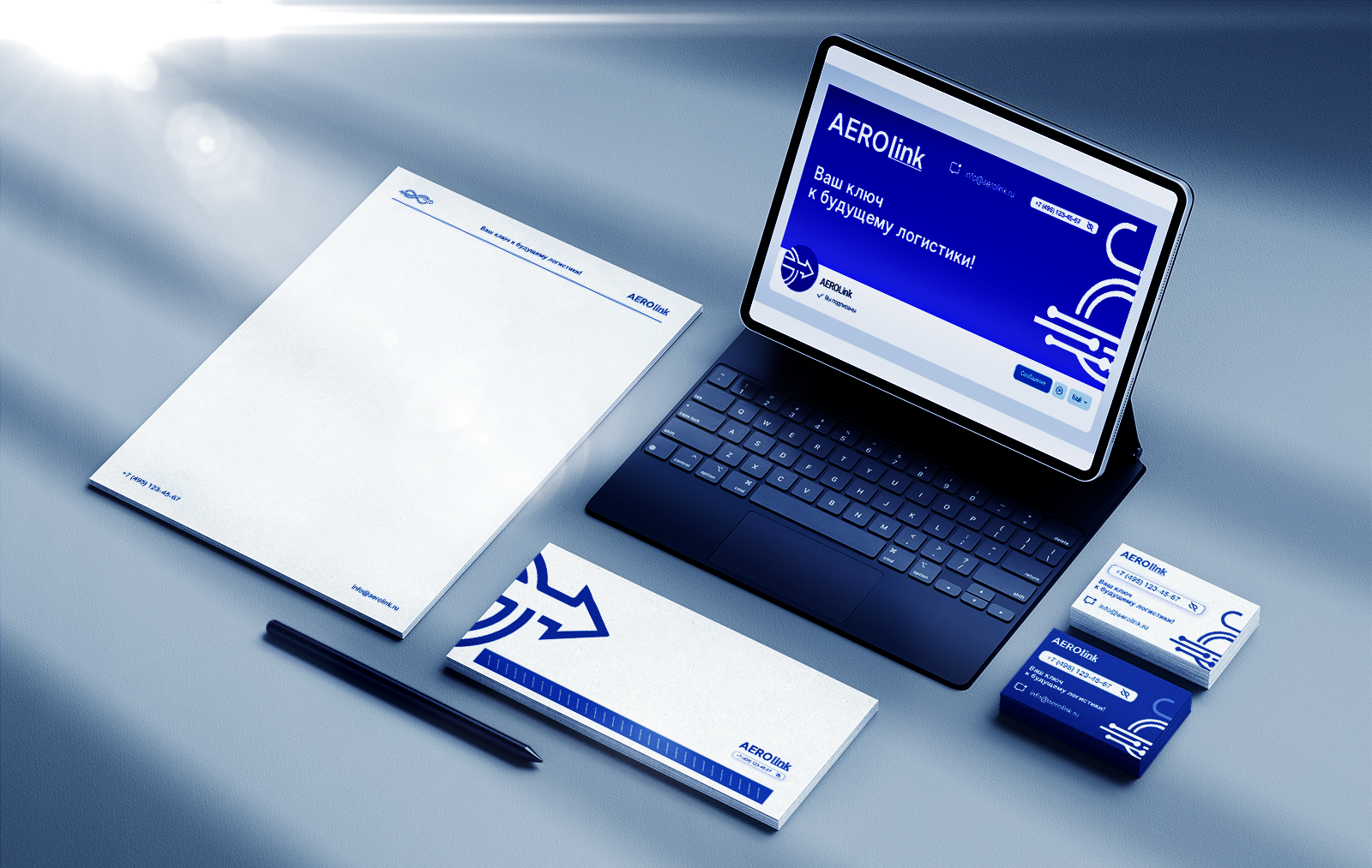 AEROLINK — фирменный стиль — Изображение №13 — Брендинг, Графика на Dprofile