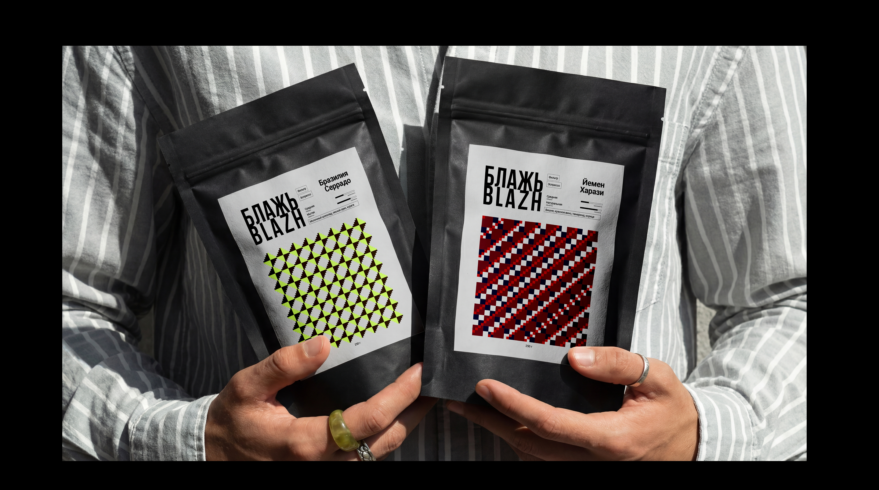 [БЛАЖЬ | BLAZH] айдентика и упаковка роастера спешалти кофе — Изображение №10 — Брендинг на Dprofile