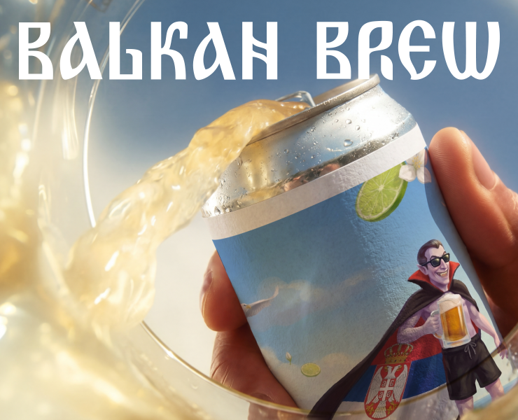 [Balkan Brew] логотип и серия этикеток для крафтового пива на Dprofile