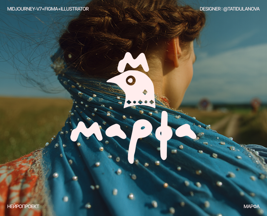 Брендинг и айдентика для бренда аксессуаров "Марфа" на Dprofile