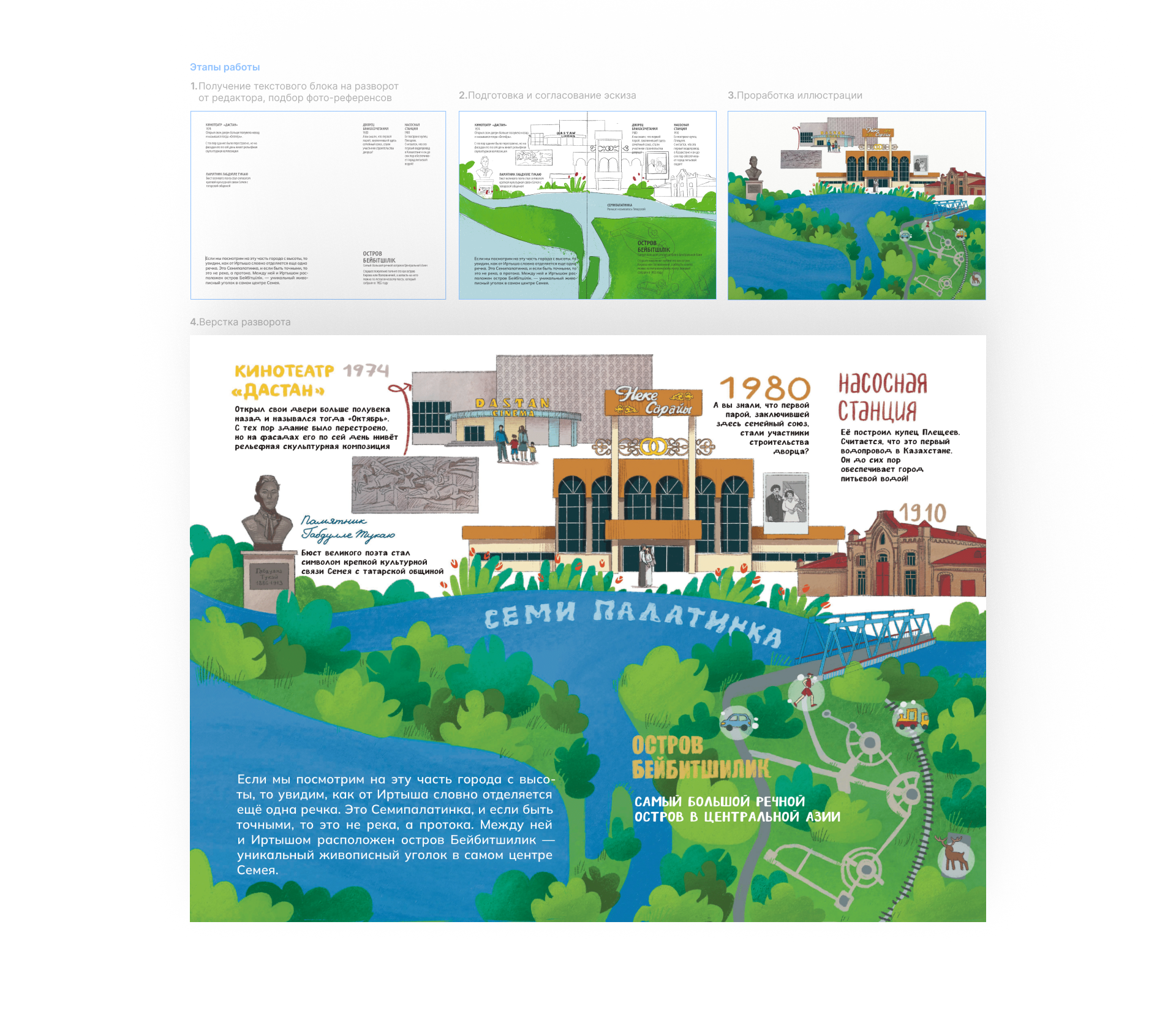 Сәлем, Семей! — Изображение №5 — Иллюстрация, Графика на Dprofile