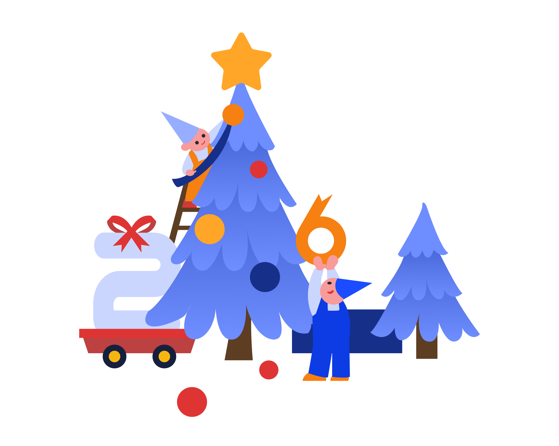 Happy holidays, colleagues! — Изображение №3 — Иллюстрация на Dprofile