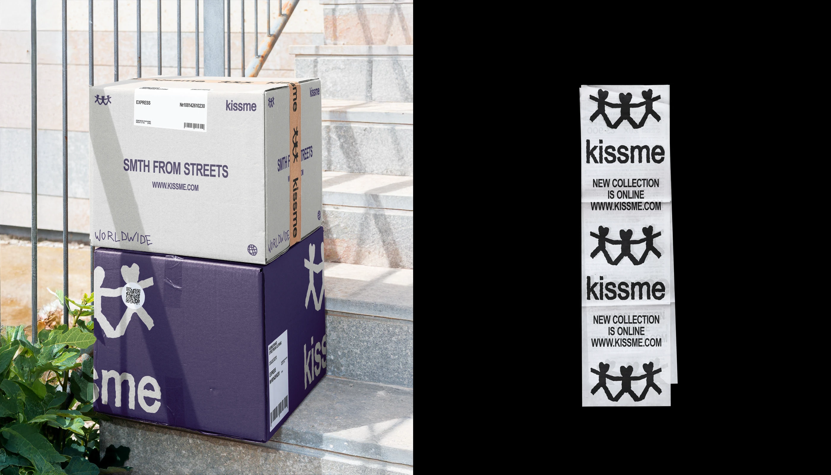 kissme — Streetwear brand logo design — Изображение №6 — Брендинг на Dprofile