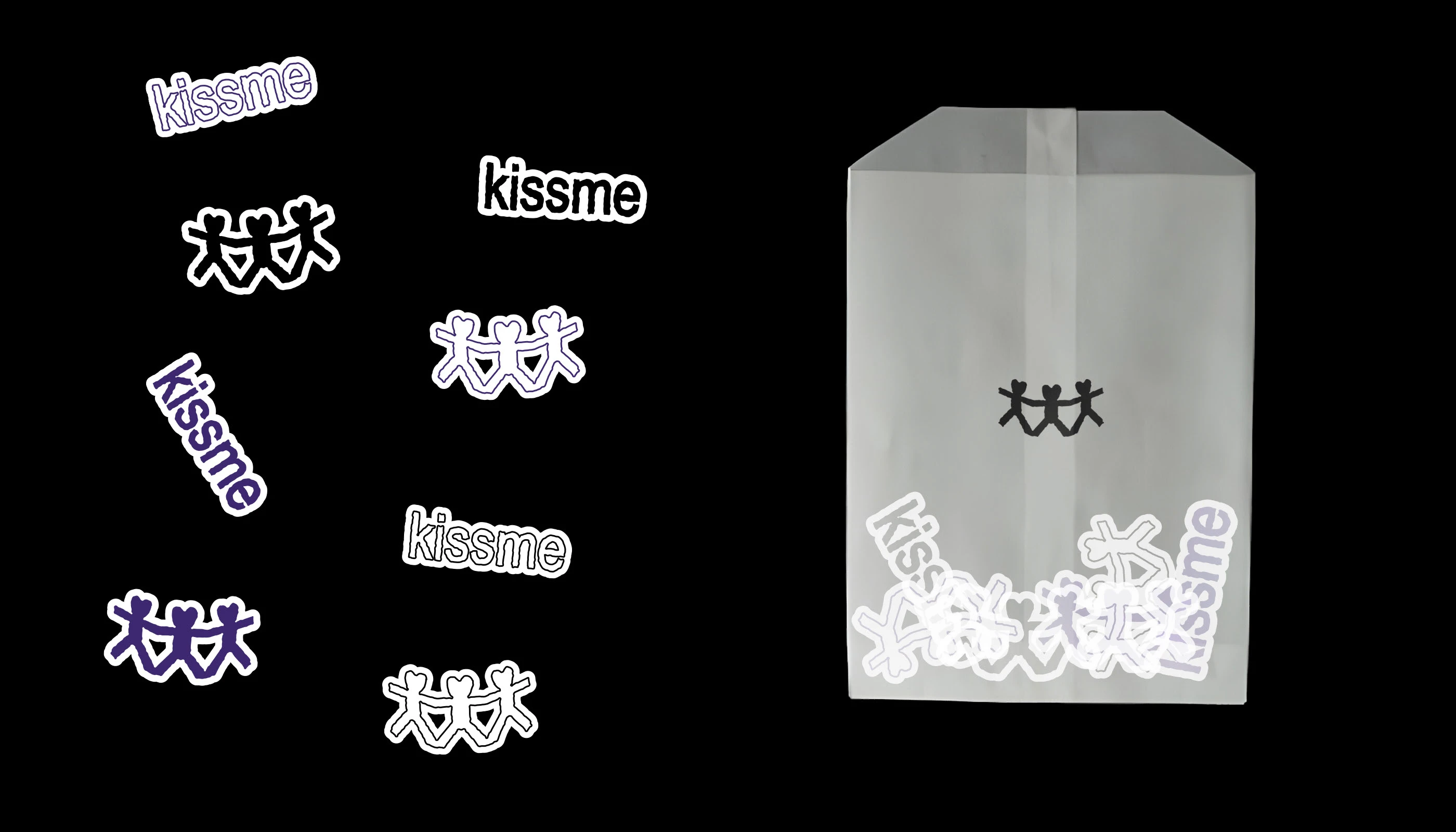 kissme — Streetwear brand logo design — Изображение №2 — Брендинг на Dprofile