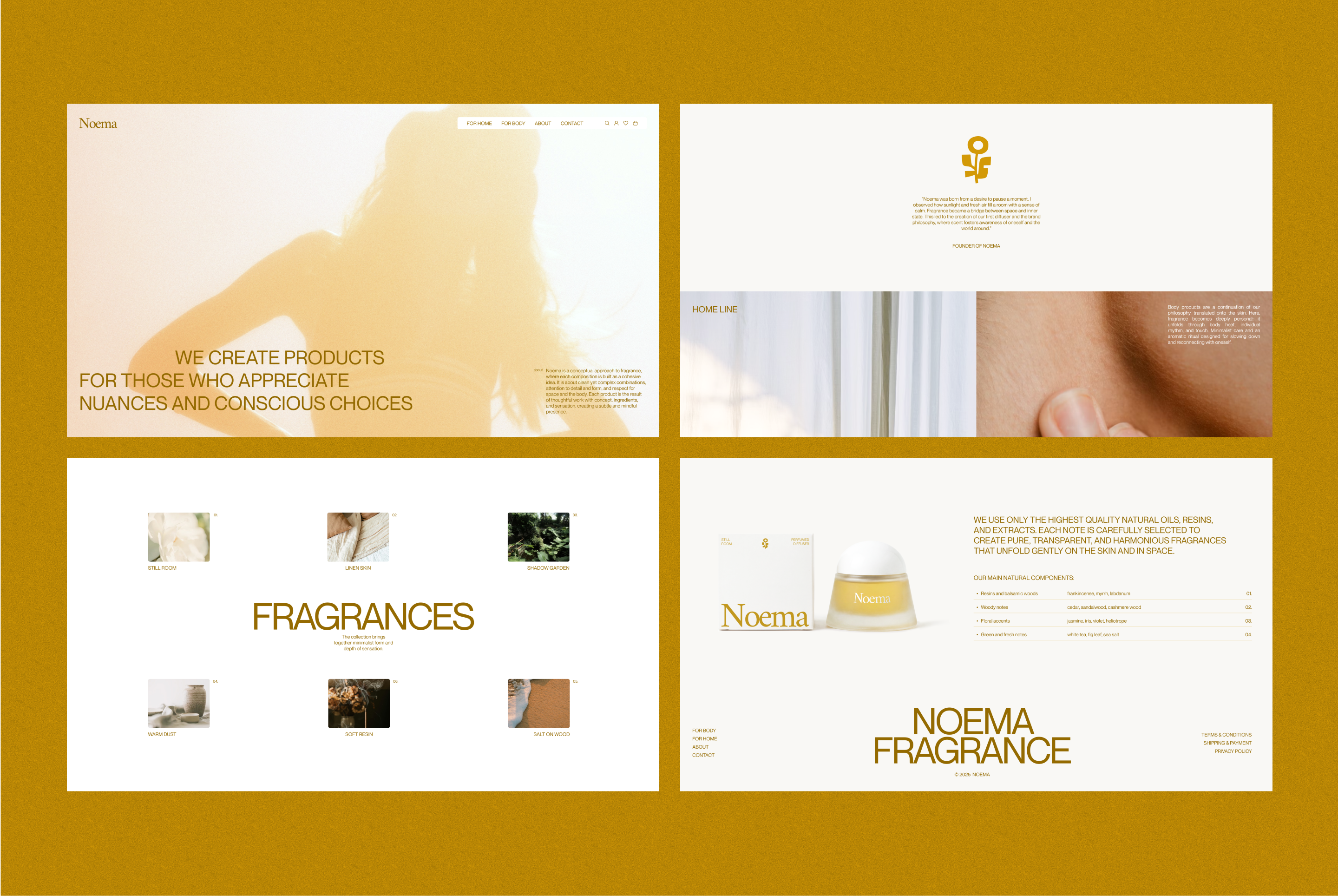 Noema — UX/UI design, E-commerce website — Изображение №11 — Интерфейсы на Dprofile