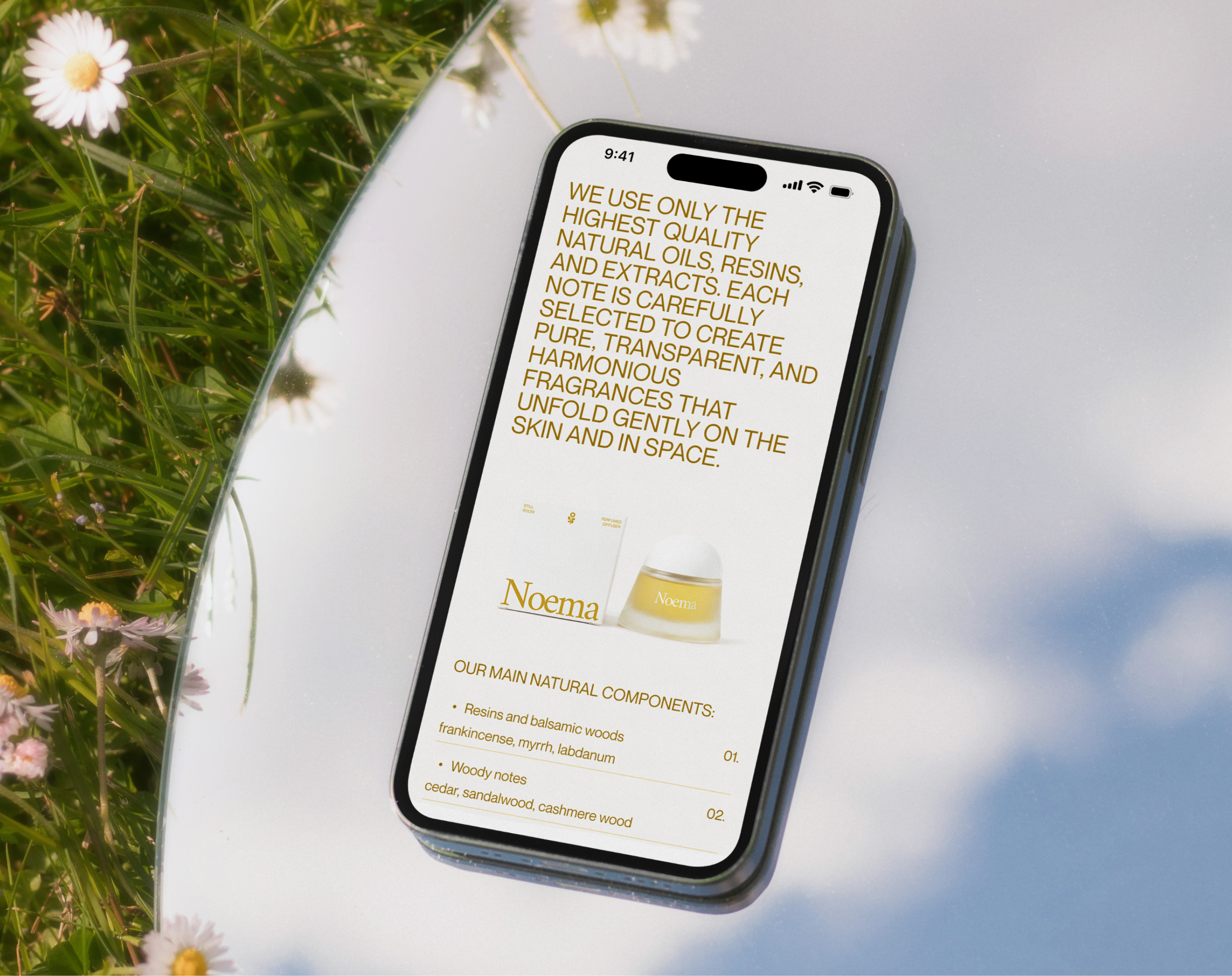 Noema — UX/UI design, E-commerce website — Изображение №12 — Интерфейсы на Dprofile