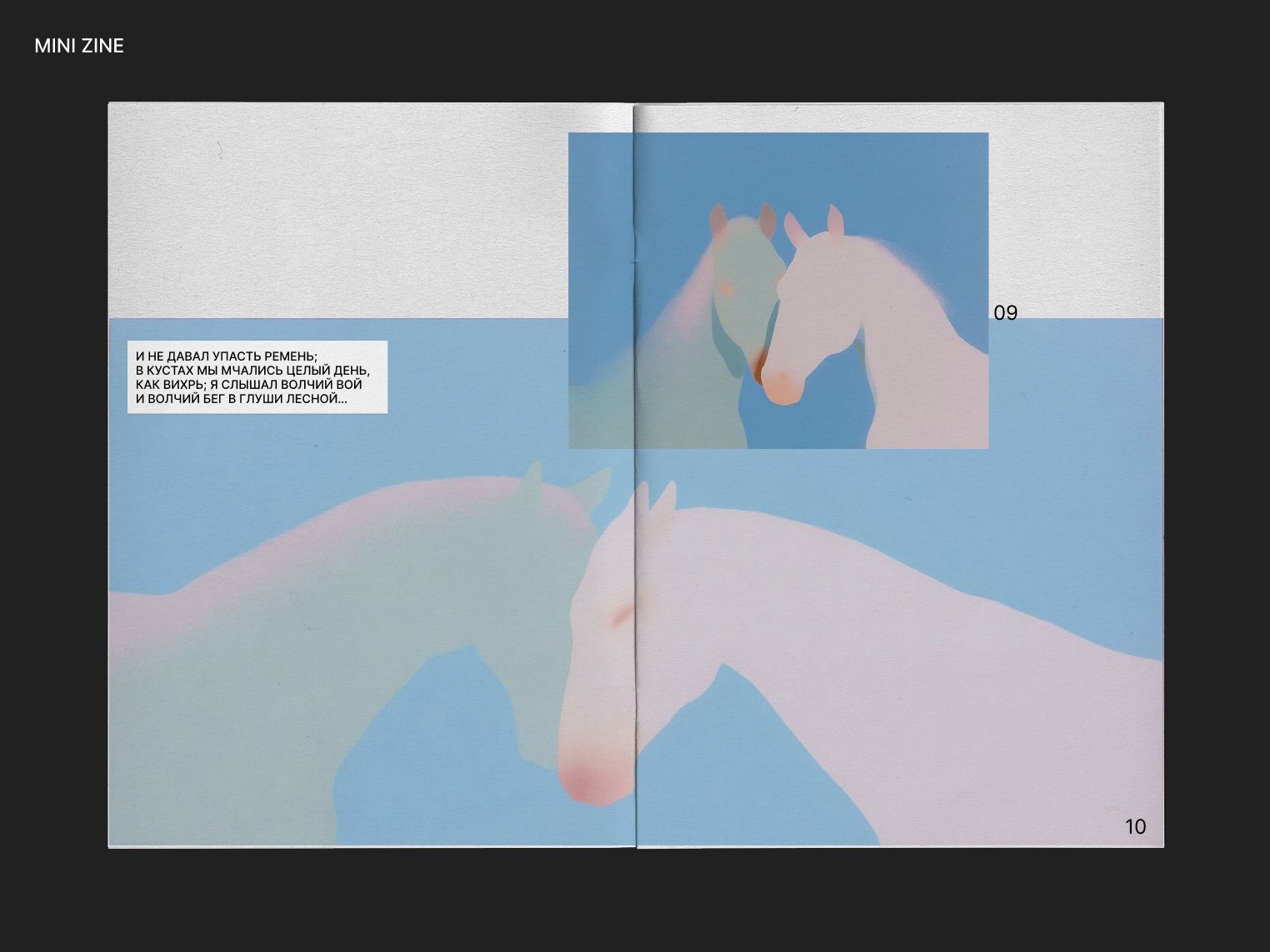 ZINE RUNAWAY HORSES — Изображение №4 — Иллюстрация, Графика на Dprofile