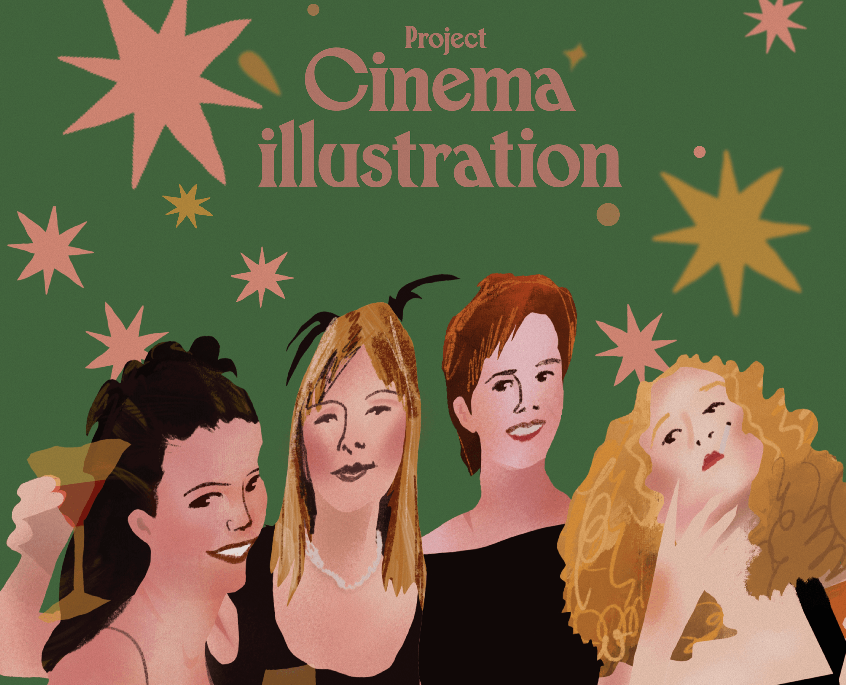 Cinema illustrations project — Иллюстрация на Dprofile